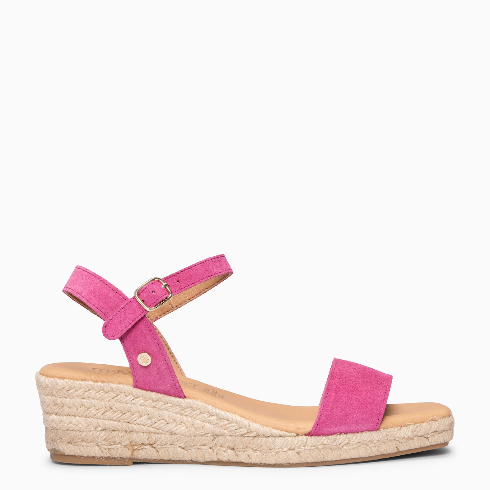 JEREZ - Sandalias de Esparto FUCSIA