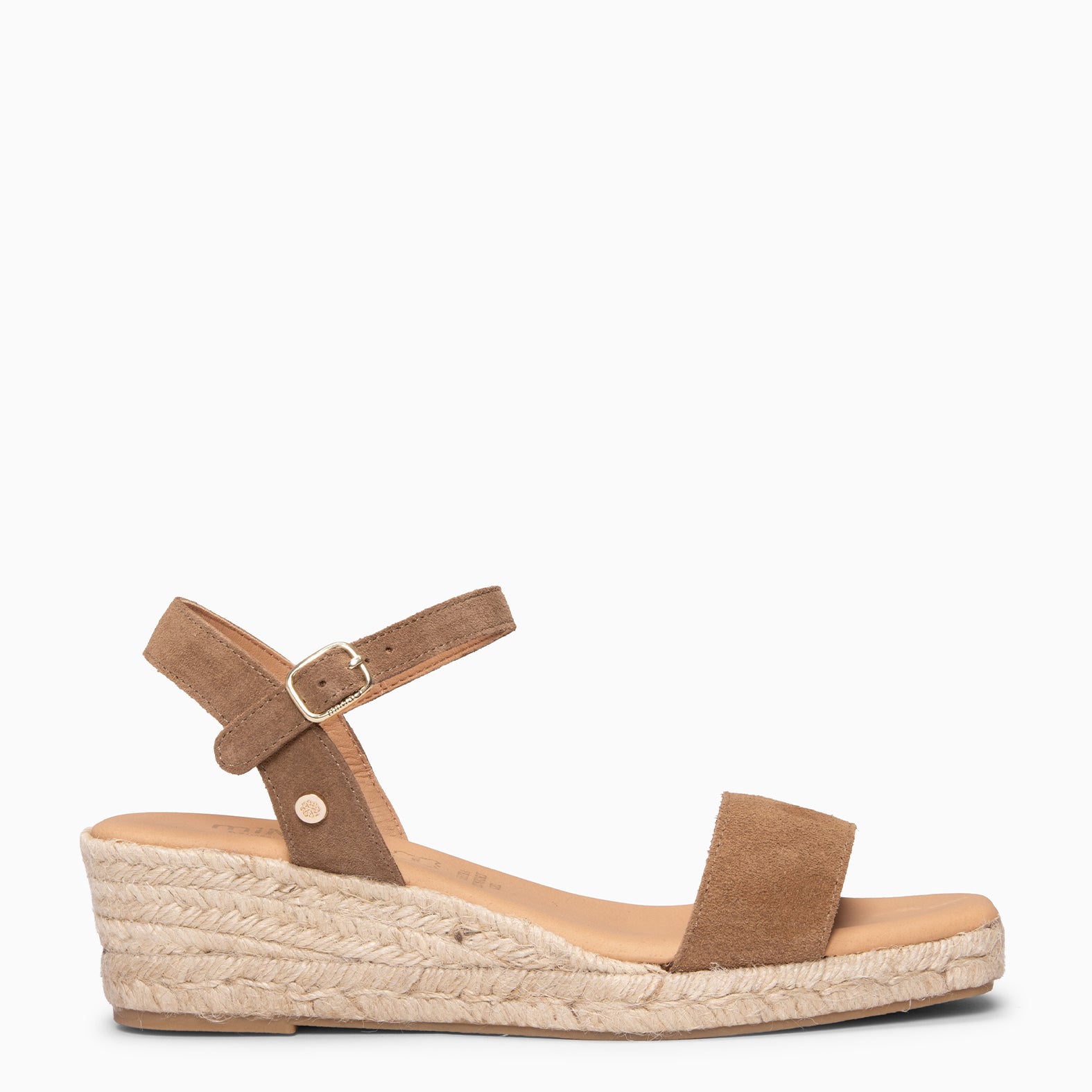 JEREZ - Sandalias de Esparto TAUPE
