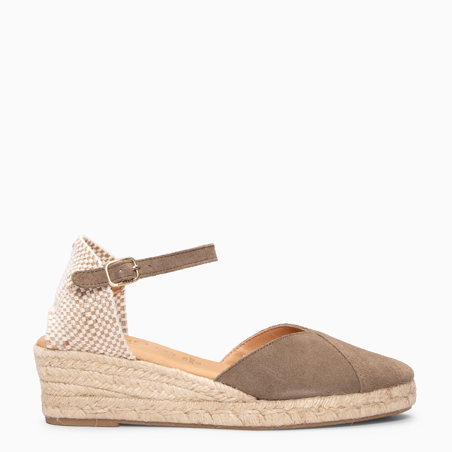 ICA - Cuñas de esparto bajas TAUPE