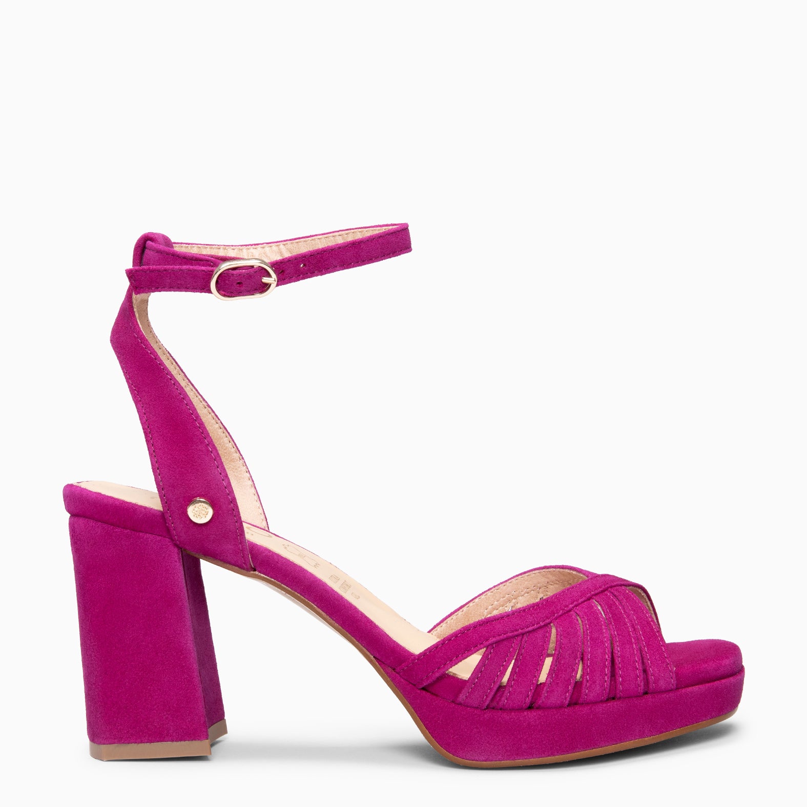 CRISTEL - SANDALIAS ELEGANTES DE TACÓN DE VESTIR BUGANVILLA