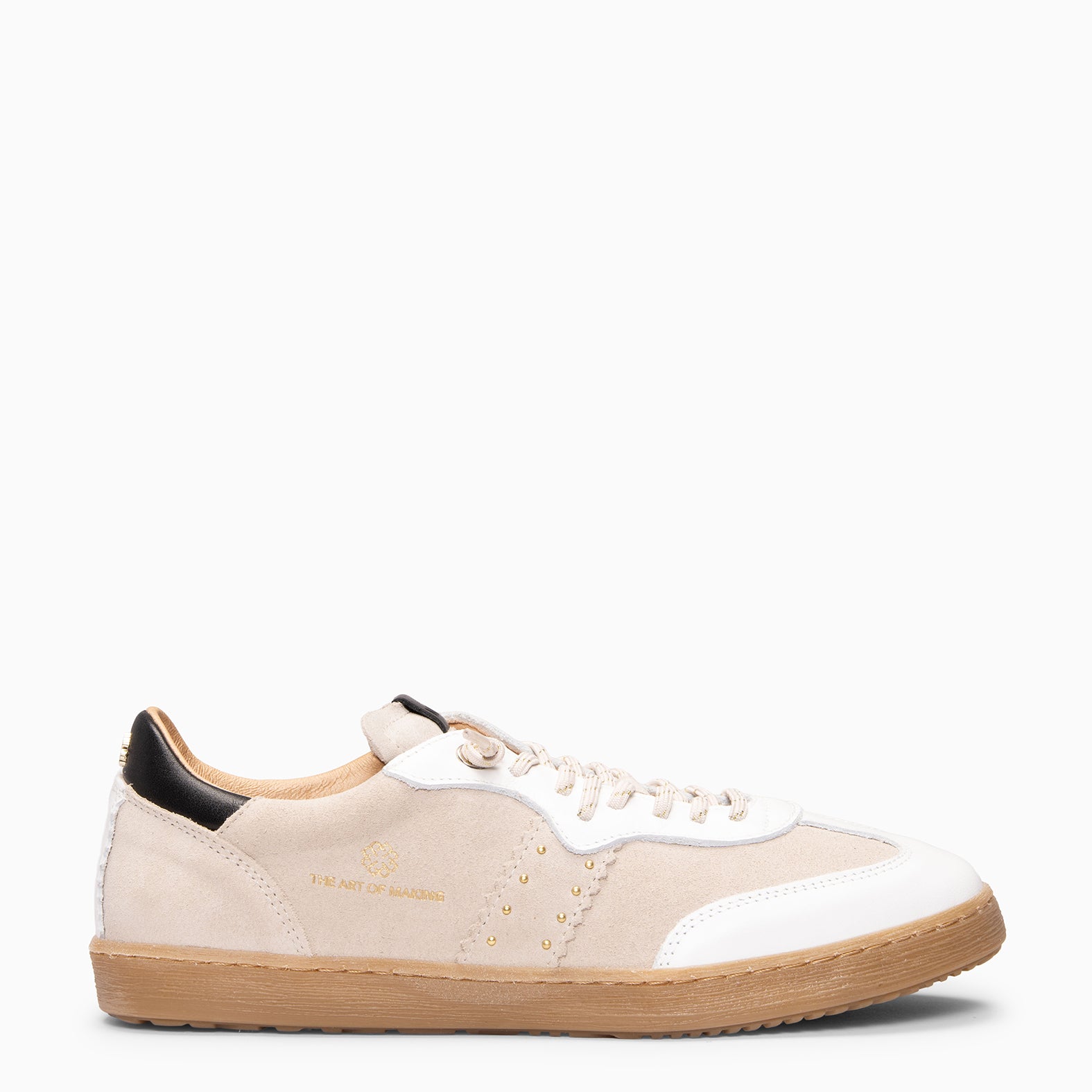 STÜDIO 01 - WHITE WITH STUDS Sneakers