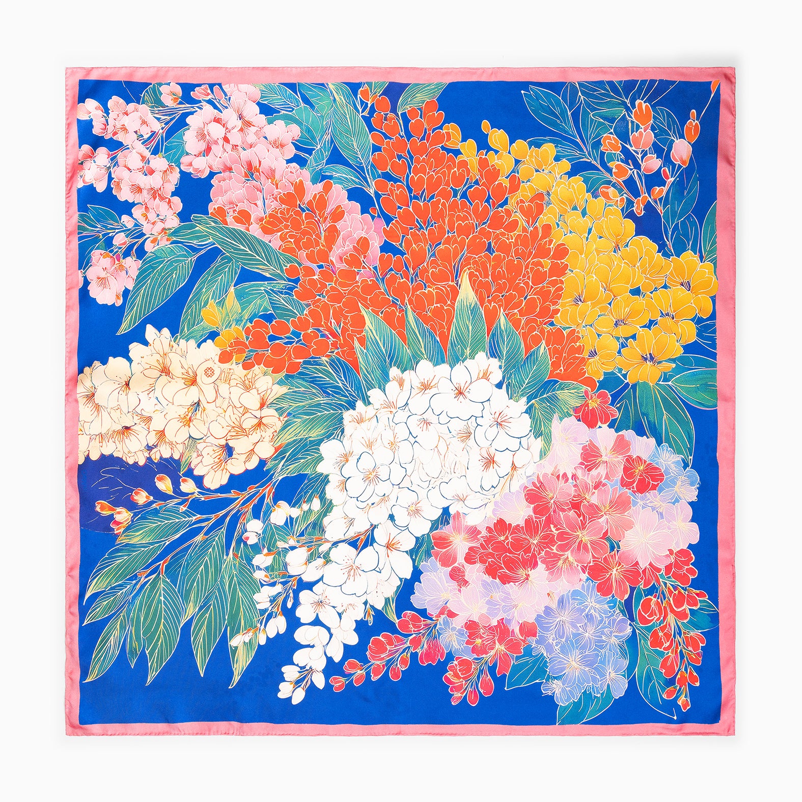 SILVESTRES - Lenço 100% seda natural