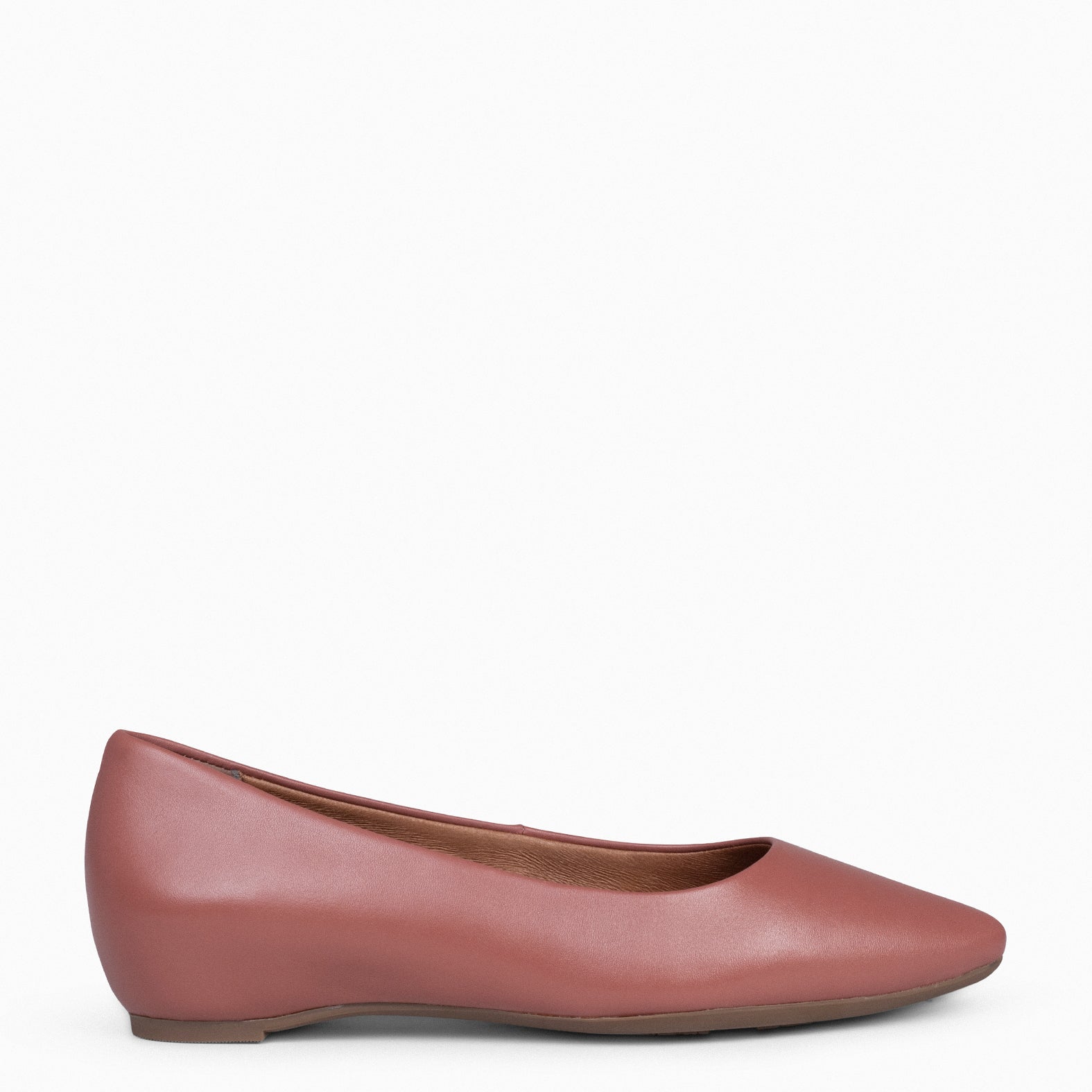 Hidden wedge 2025 ballet flats