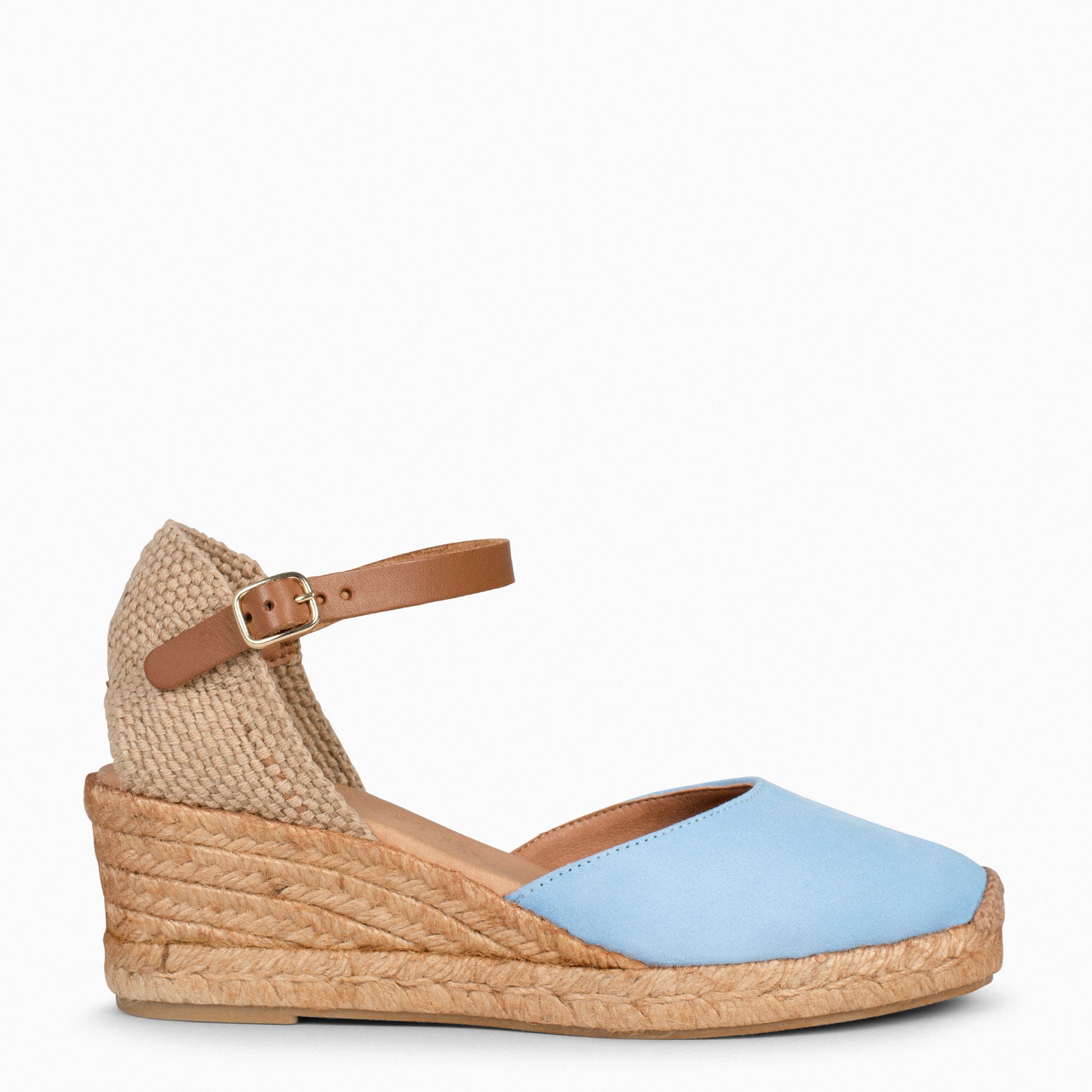 Mimao Alpargatas Mujer CONIL Sandalias De Esparto Con Estampado