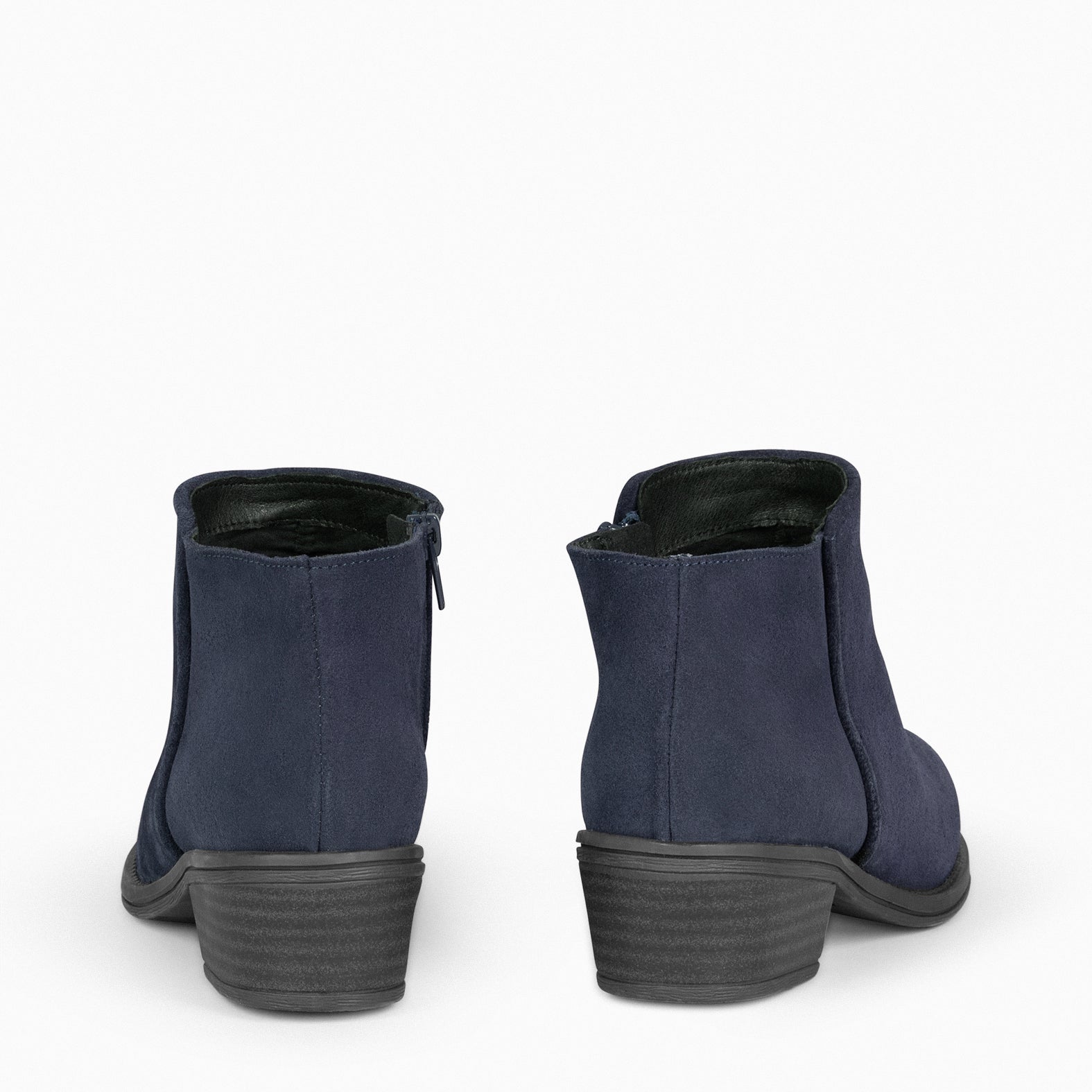BALTIMOR - NAVY water-repellent booties