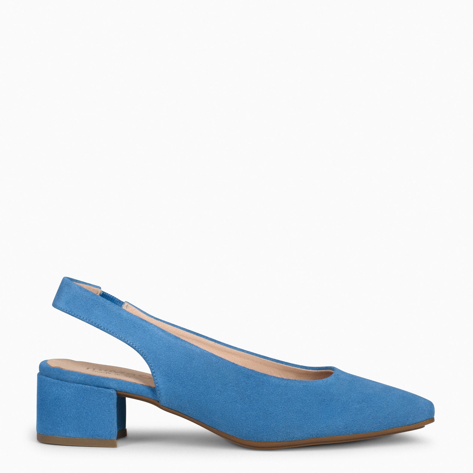 URBAN LADY BLUE SLING-BACK MID HEELS miMaO ®