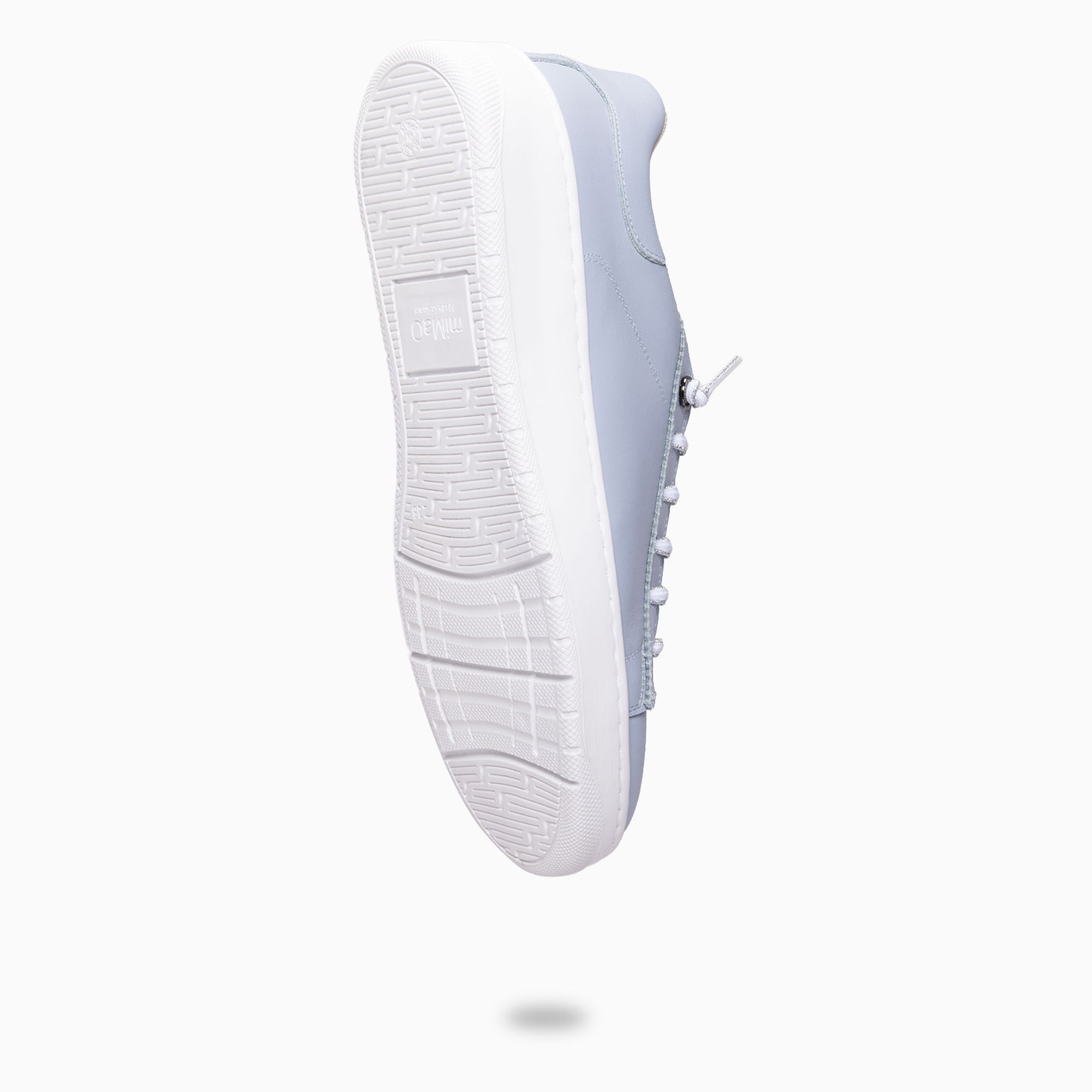 NANTES - Baskets élégantes en cuir BLEU