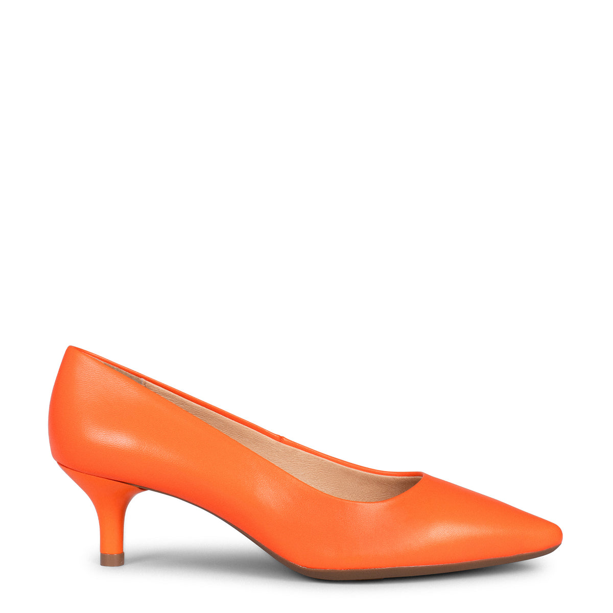 URBAN KITTEN - Zapatos con tacón de chupete de napa NARANJA