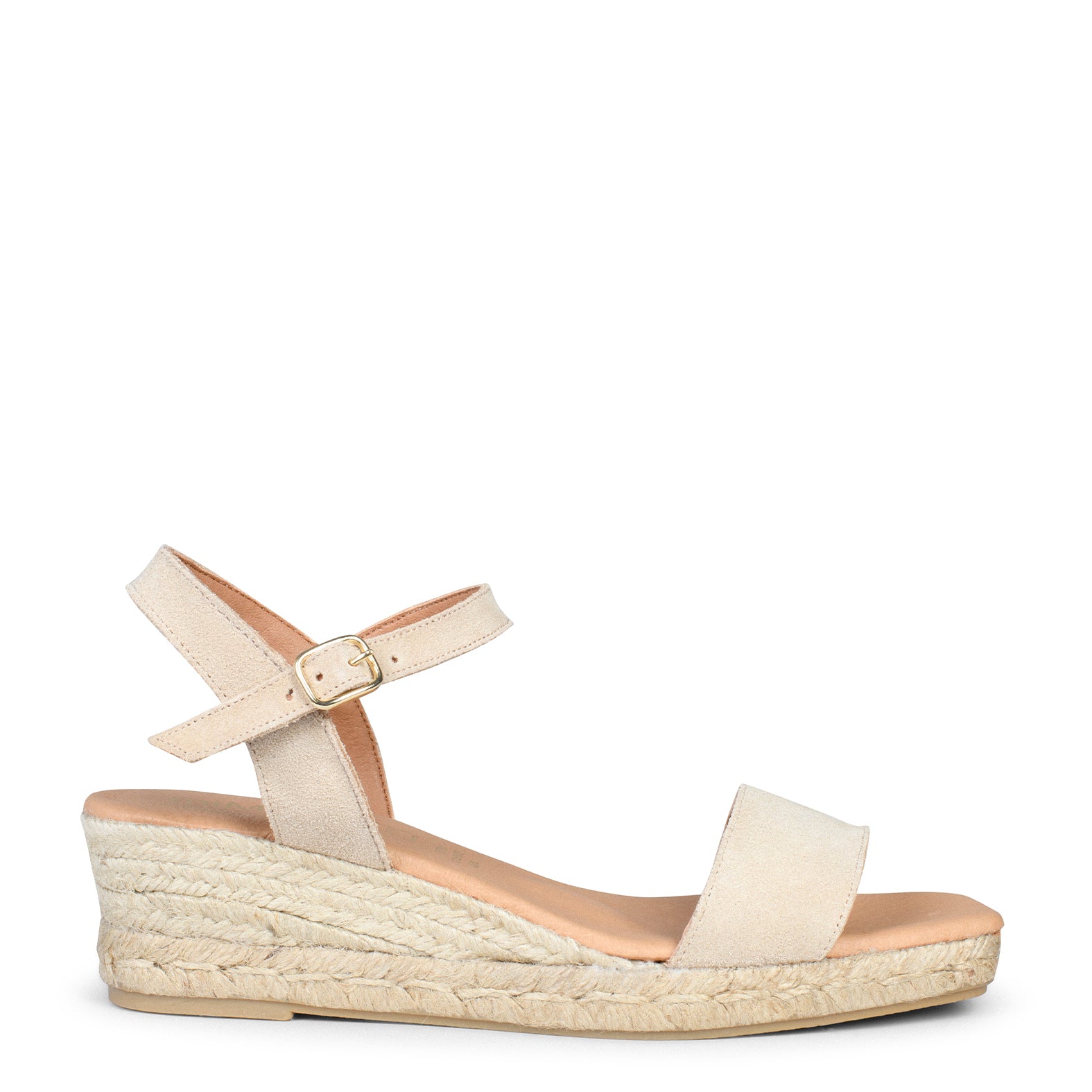 JEREZ - BEIGE ESPADRILLES WITH COMFORTABLE WEDGE
