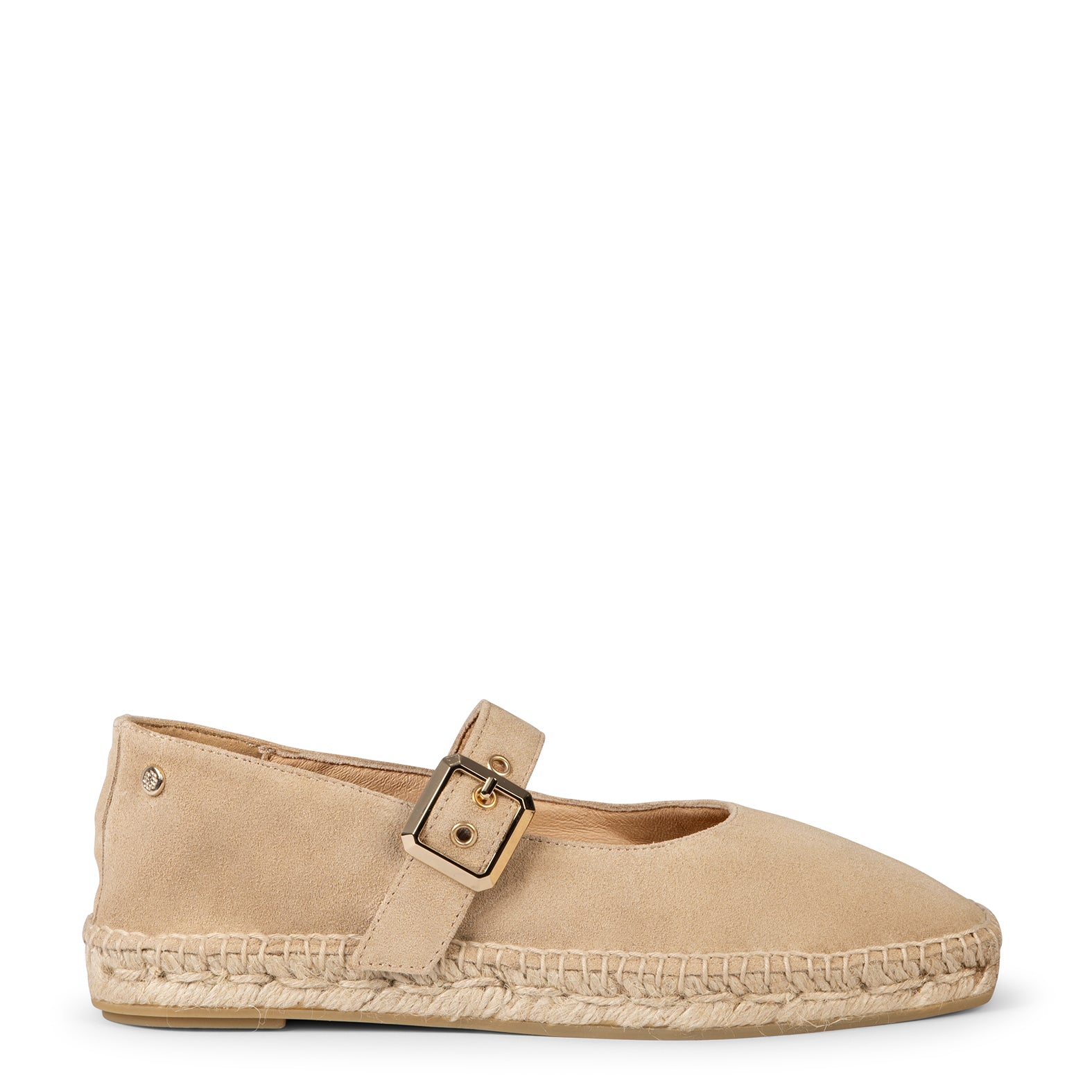 IDOIA - ZAPATO PLANO DE ESPARTO BEIGE
