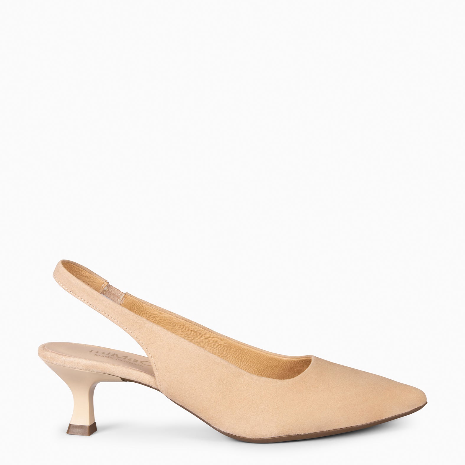 KITTEN DESTALONADO – Zapatos de Tacón acampanado BEIGE