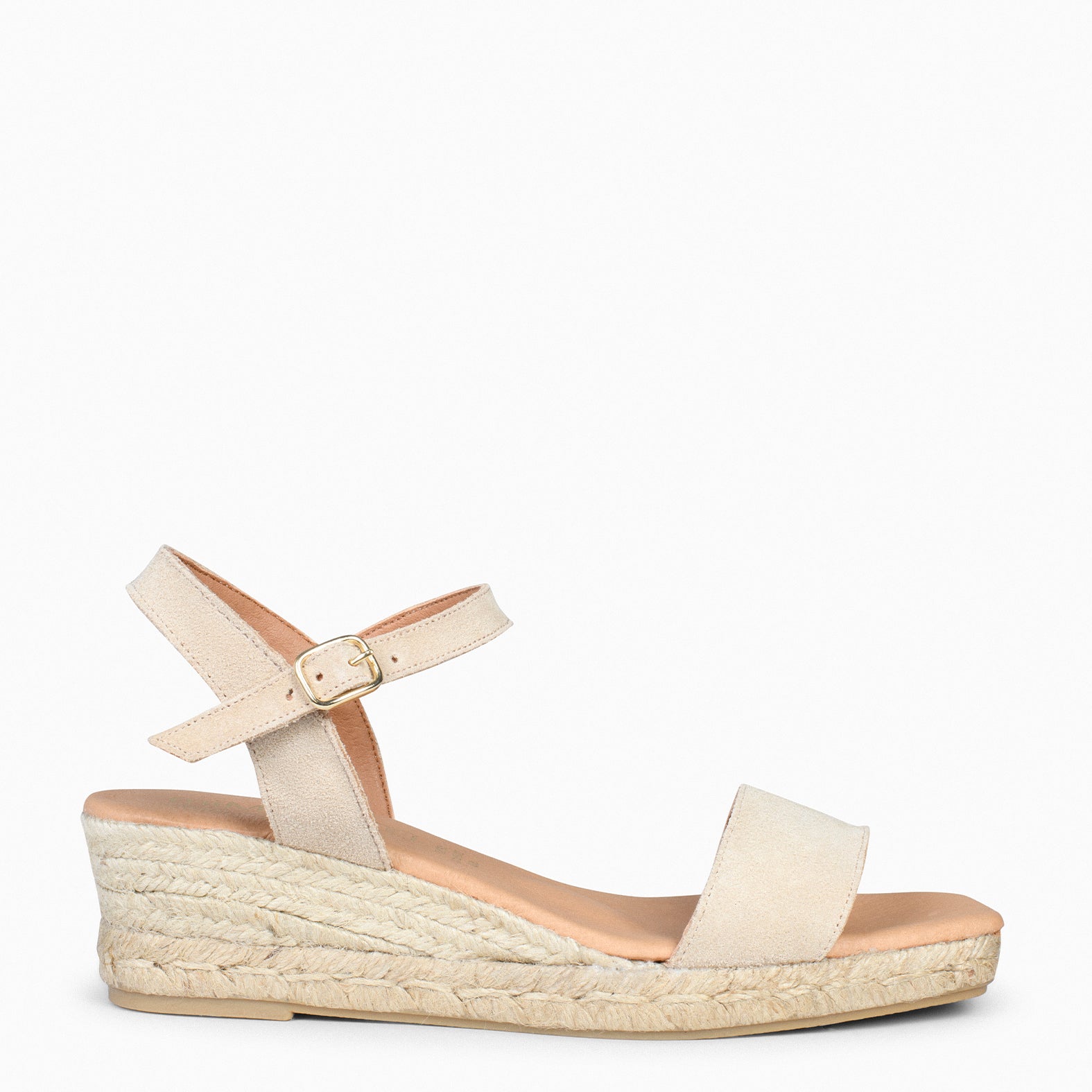 JEREZ - Sandalias de Esparto BEIGE