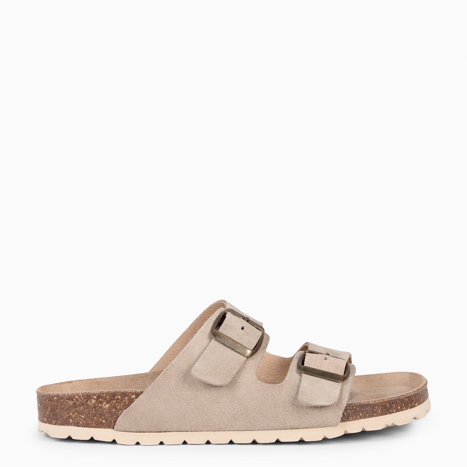 BORA - Sandalia tipo chancla TIERRA