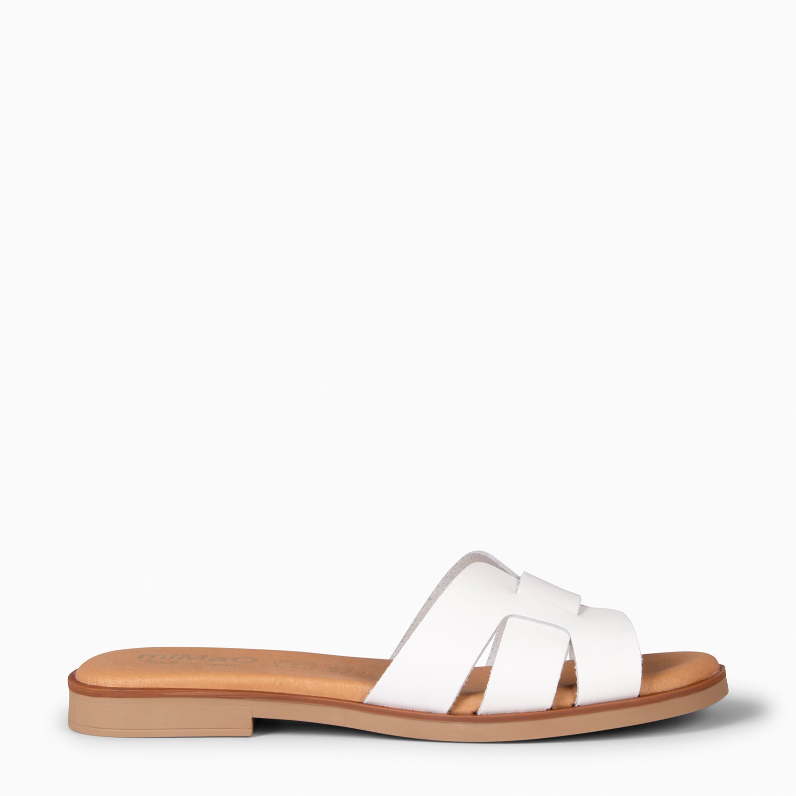 SIWA - White sandal leather