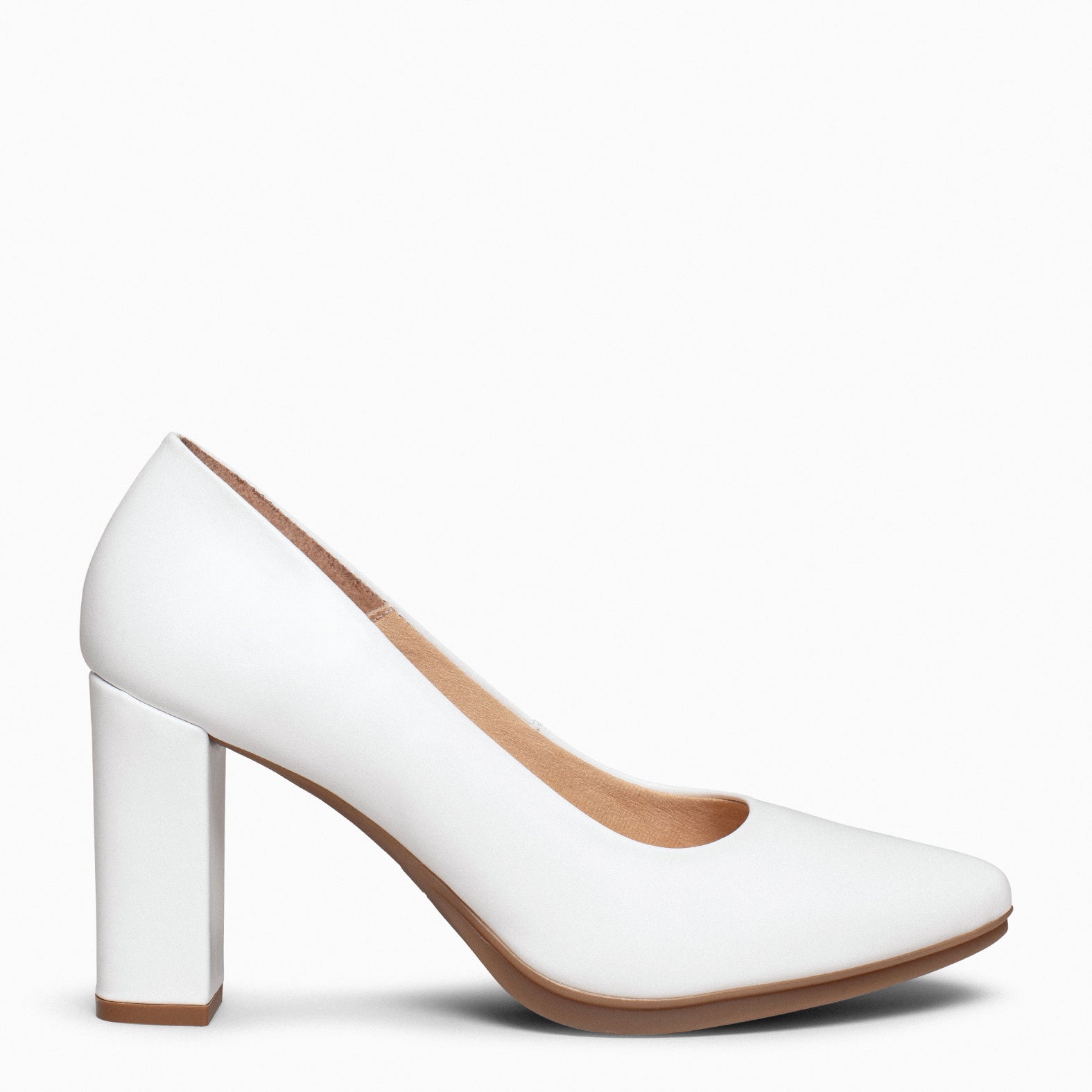 URBAN SALON Zapatos de tacón alto de napa BLANCO miMaO ®