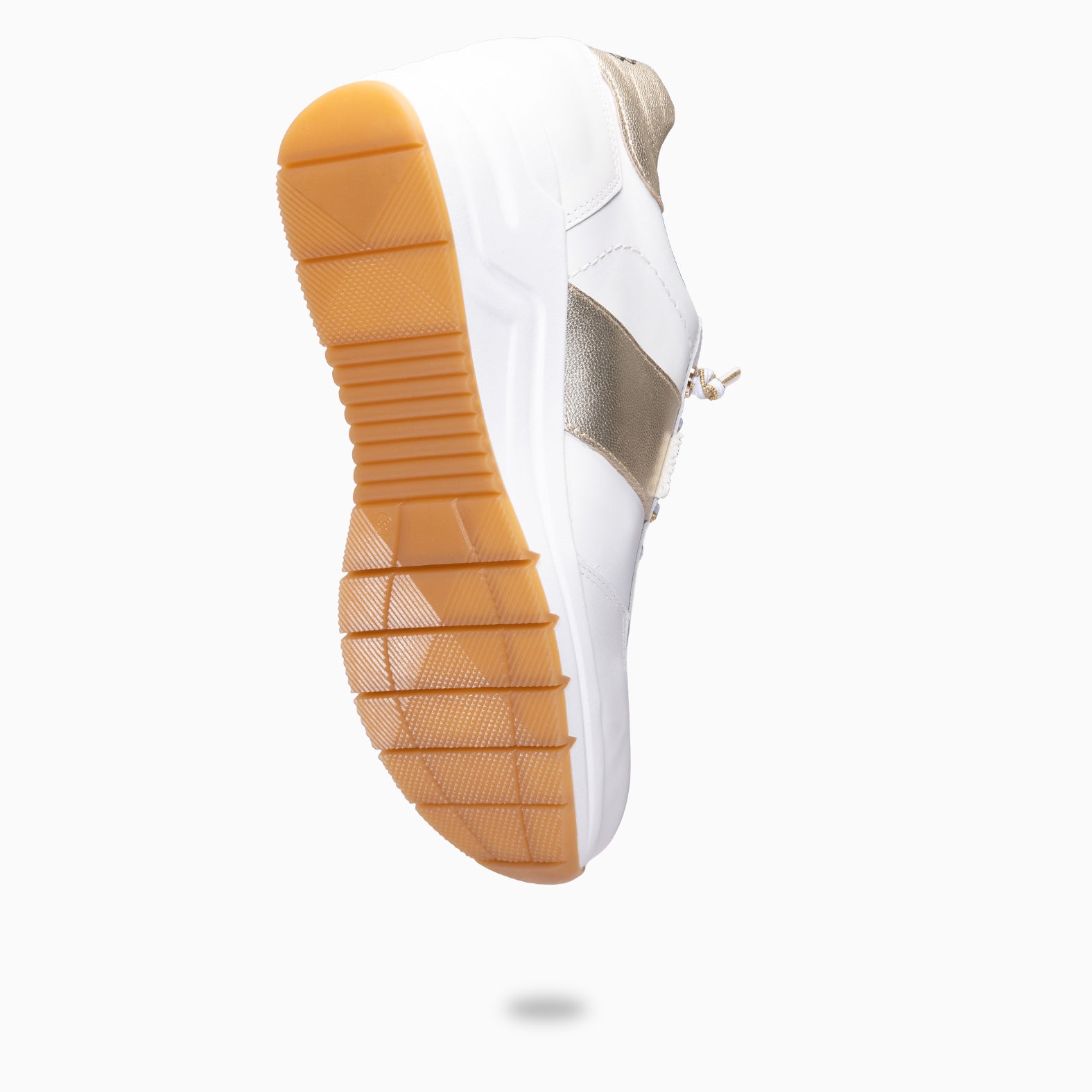 ANNECY - Zapatillas con cuña BLANCO ORO