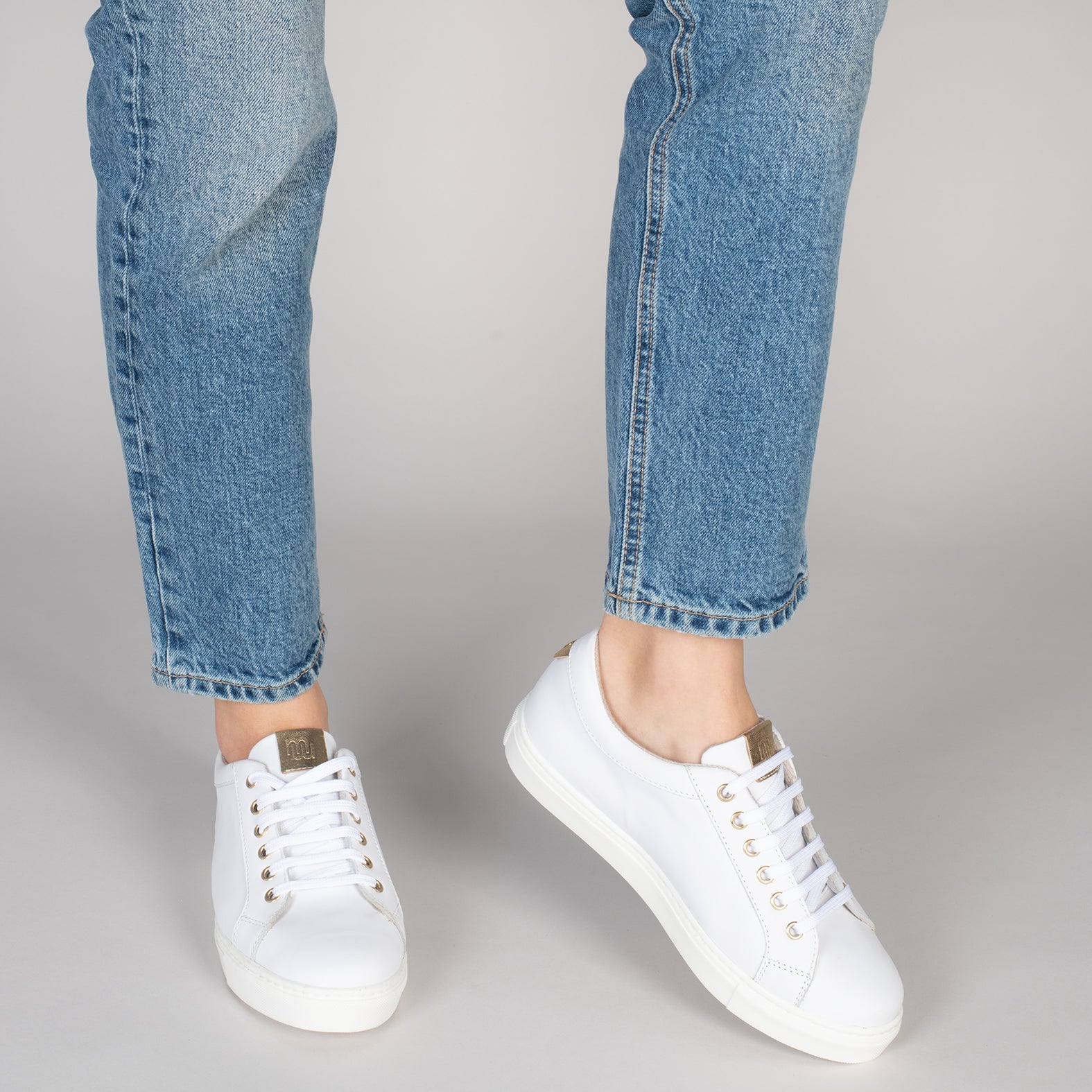 SNEAKER – Zapatillas casual de mujer ORO