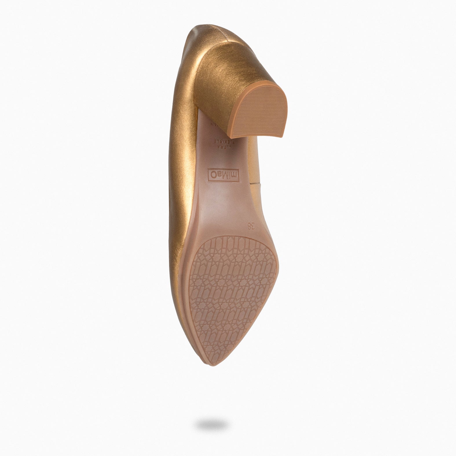 URBAN S SPLASH - Zapatos de tacón metalizados BRONCE - miMaO ®