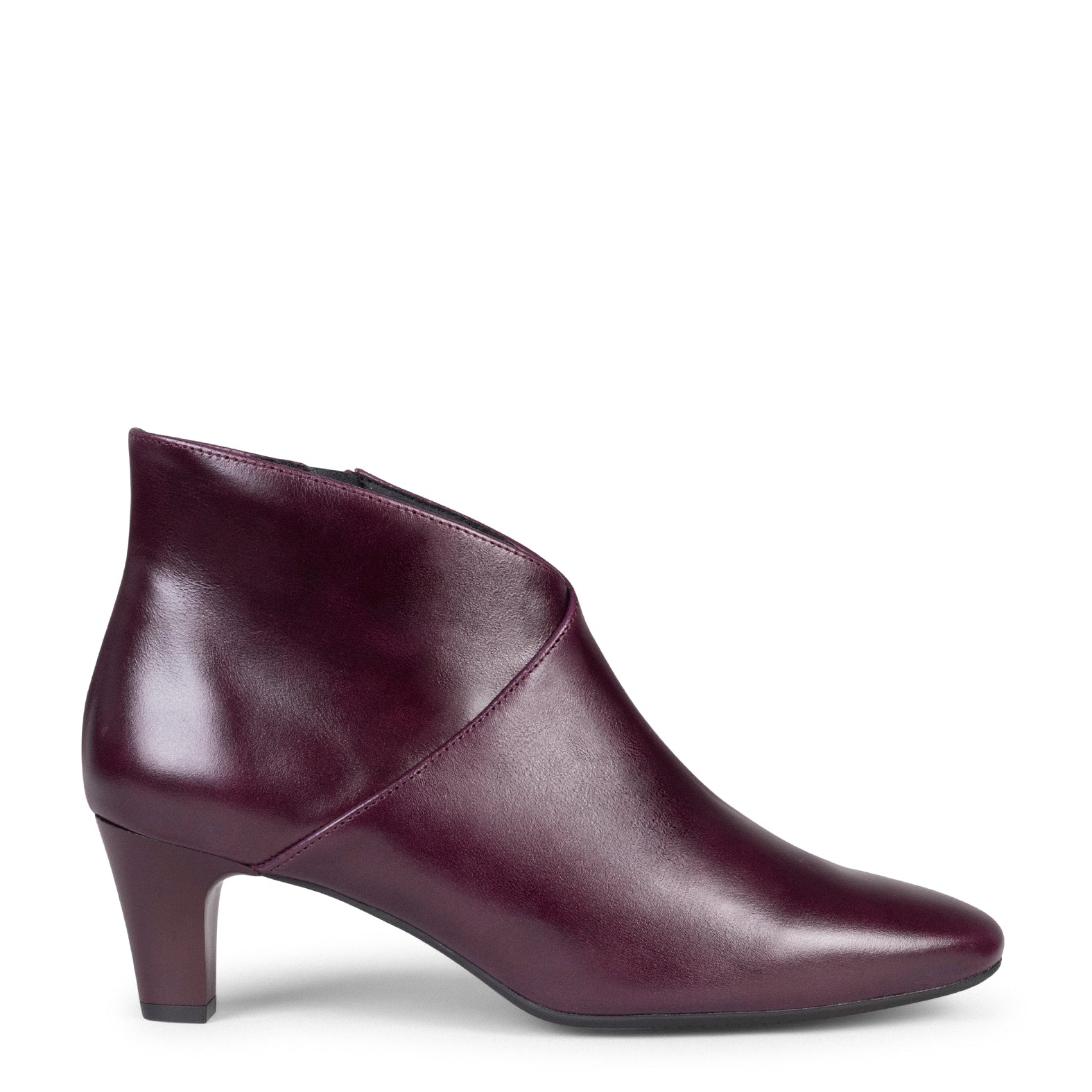 LADY – BURGUNDY Women nappa booties