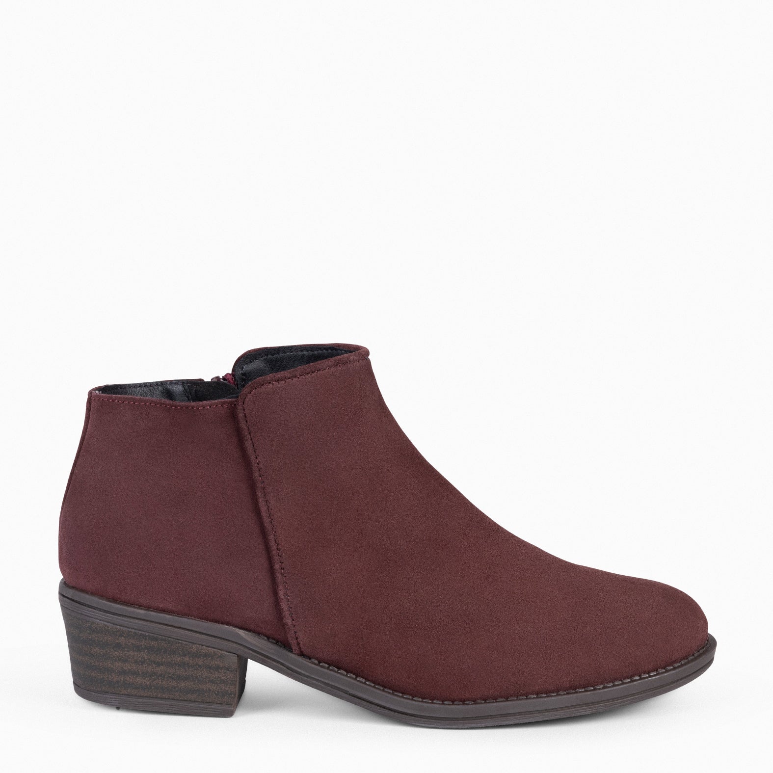 Maroon bootie sale