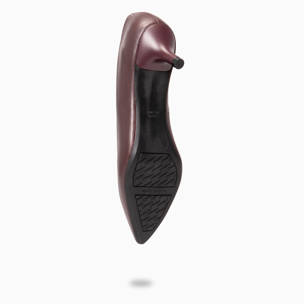 URBAN KITTEN - BURGUNDY Kitten heel shoes