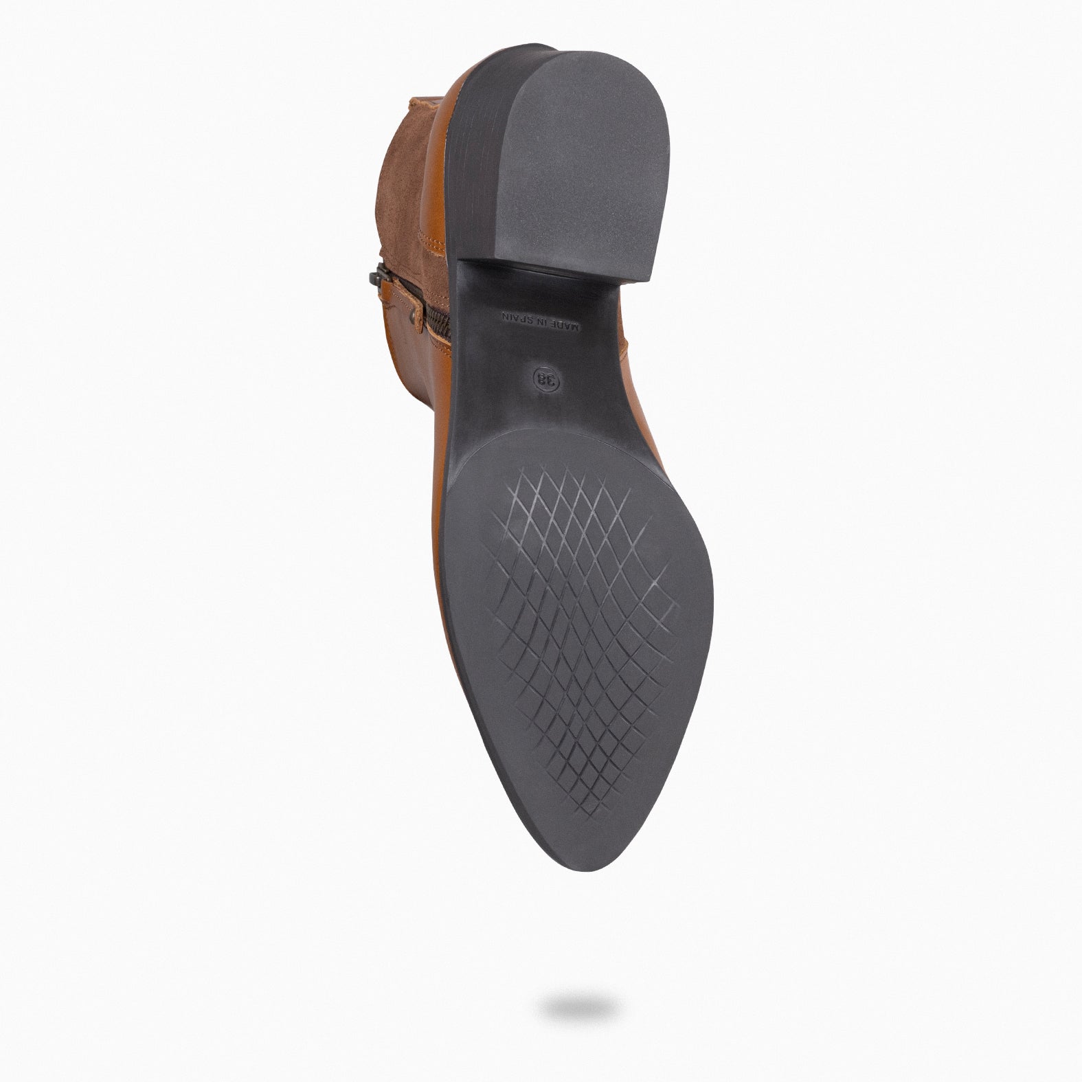 REBECCA – CAMEL Women Heeled Booties