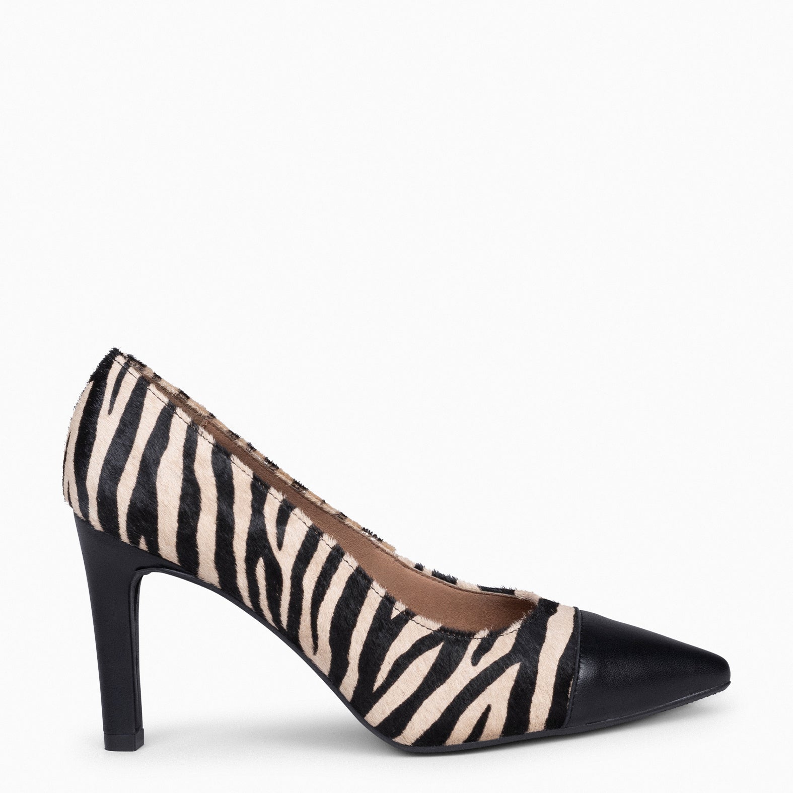 GLAM WILD - Zapatos de tacón alto animal print NEGRO