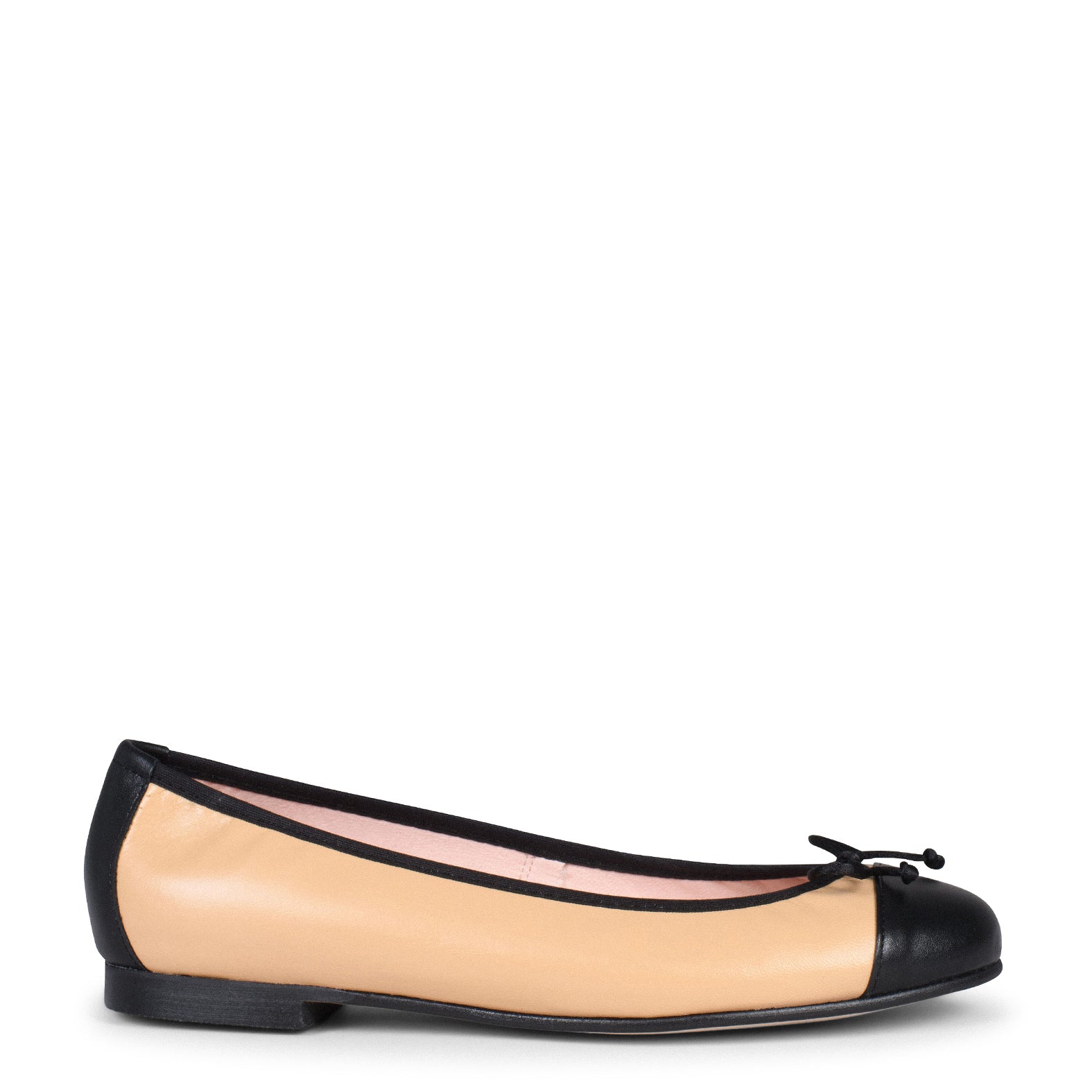 BALLET – XXX ballerina flats with black toe