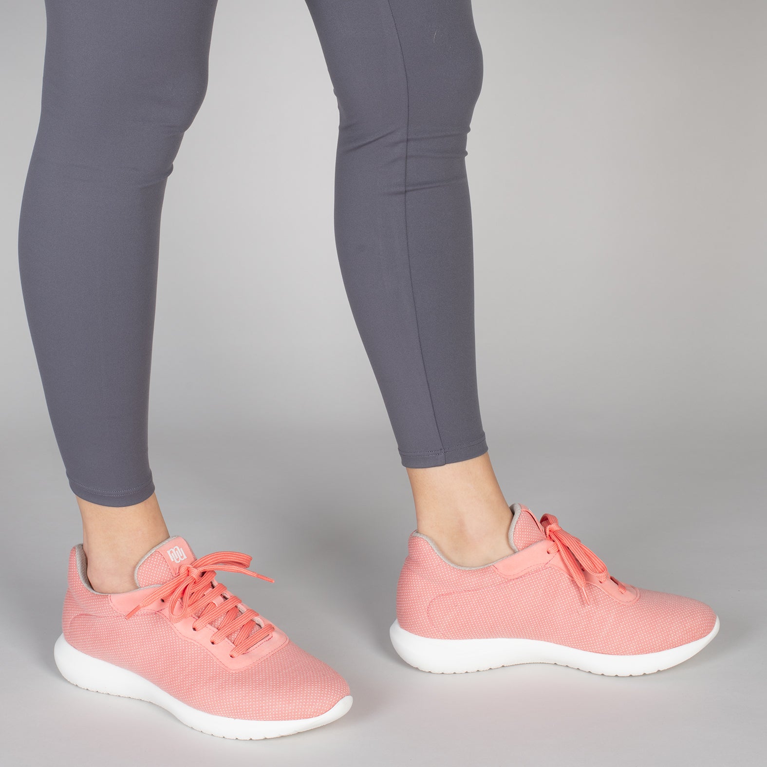 YOGA – Zapatillas deportivas de lana merino ROSA