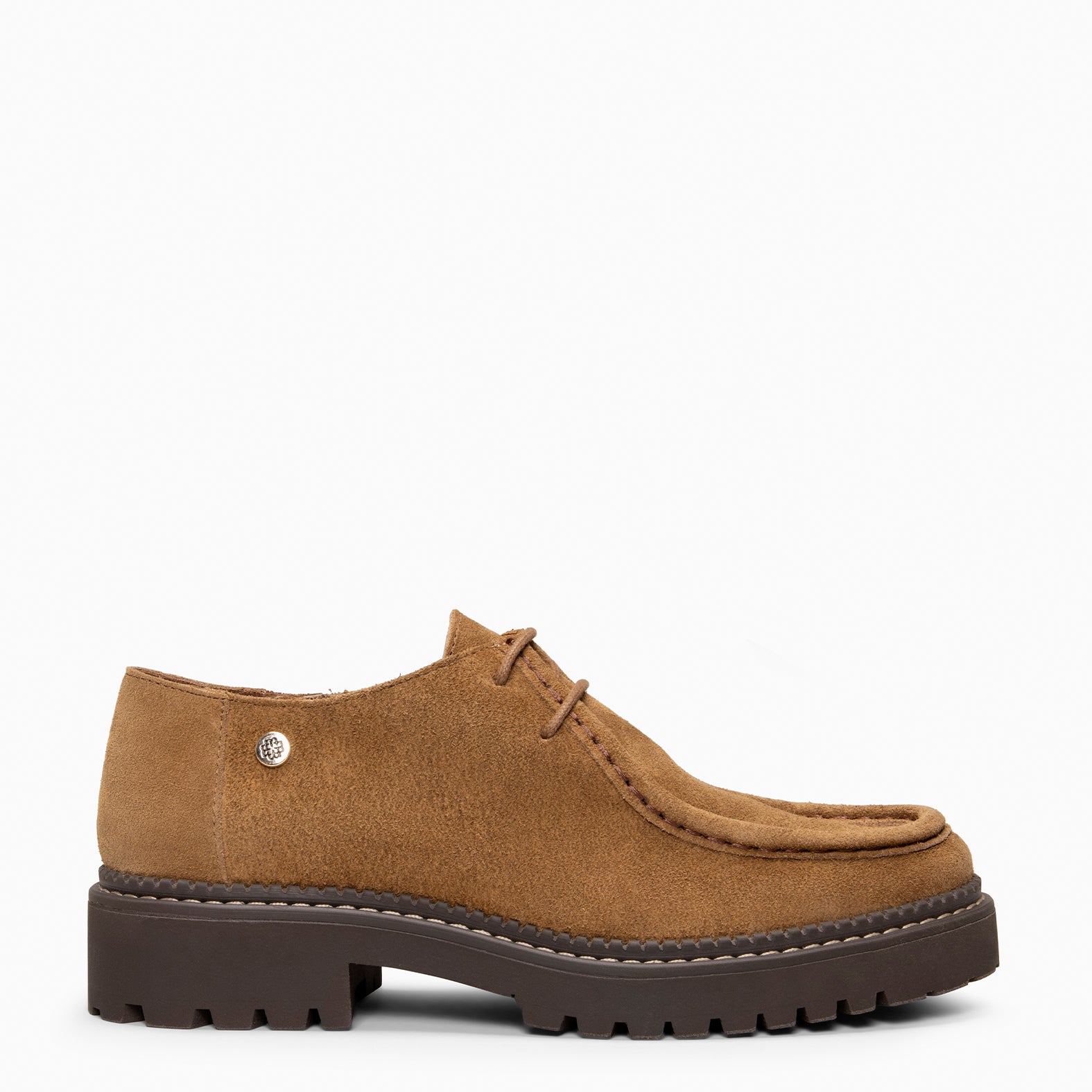 YALE CAMEL Track mocassin with laces miMaO ®