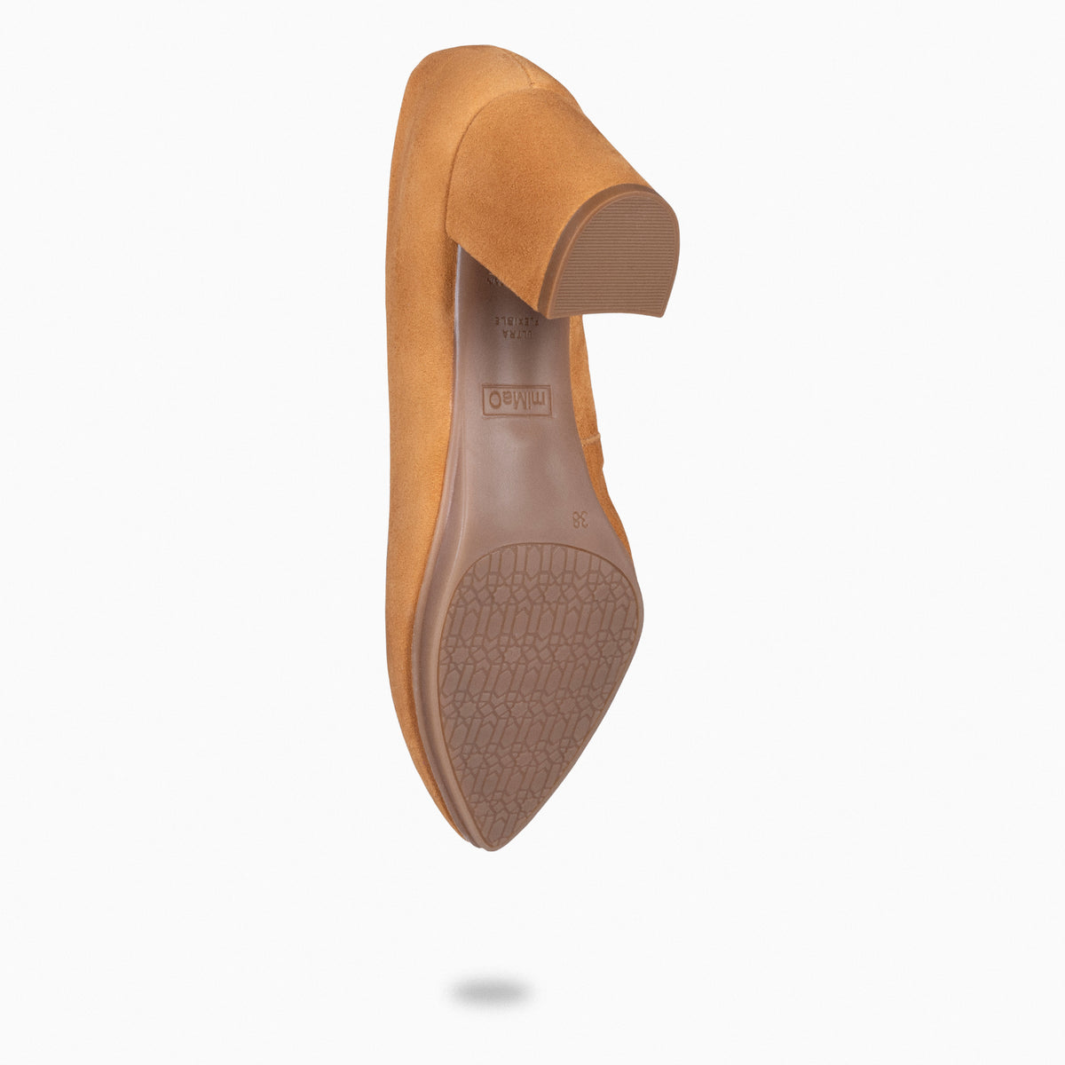 URBAN S – BROWN Suede Mid-Heeled Shoes