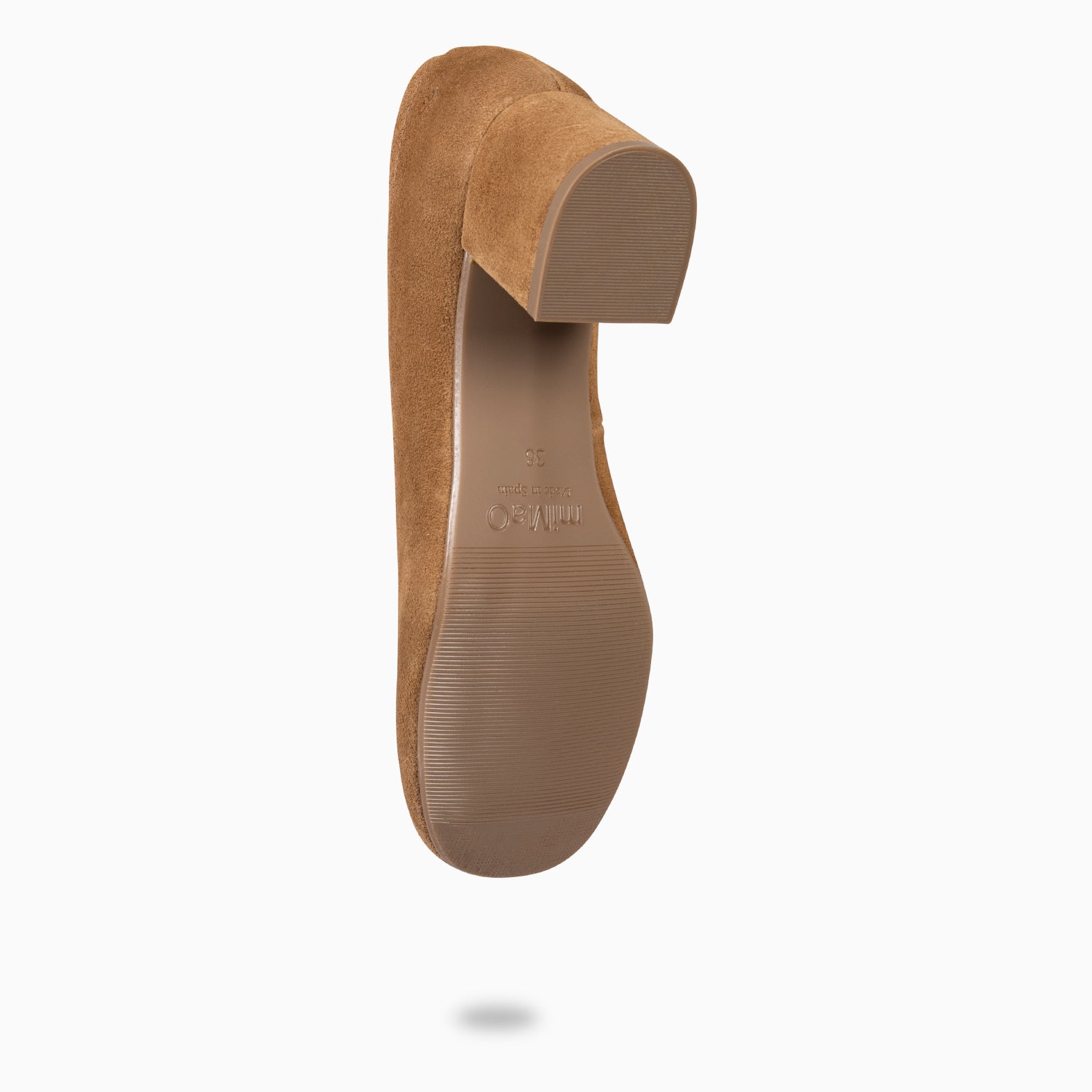URBAN BARESOFT - CAMEL WIDE HEEL SHOES