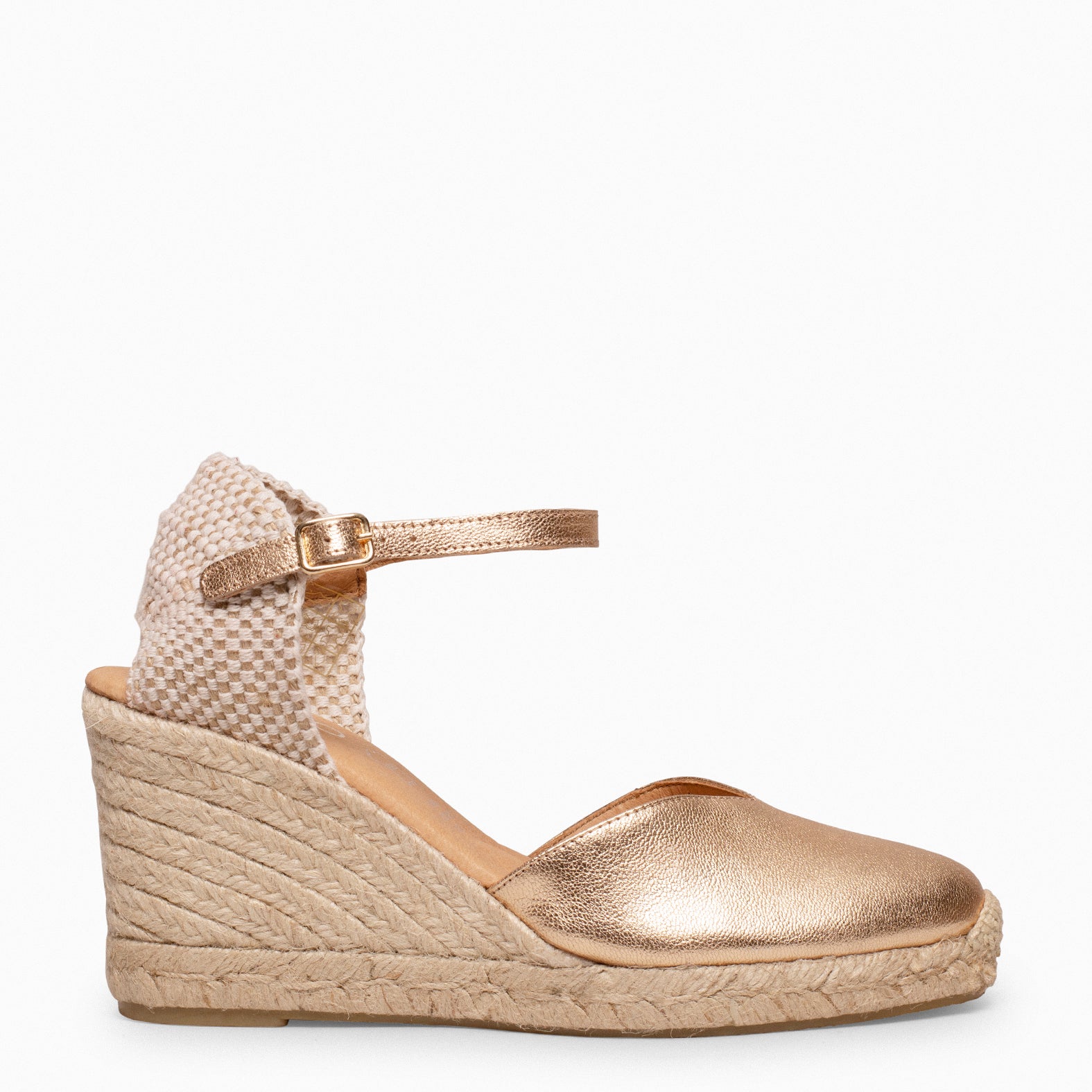 NERJA - GOLDEN WEDGE ESPADRILLE