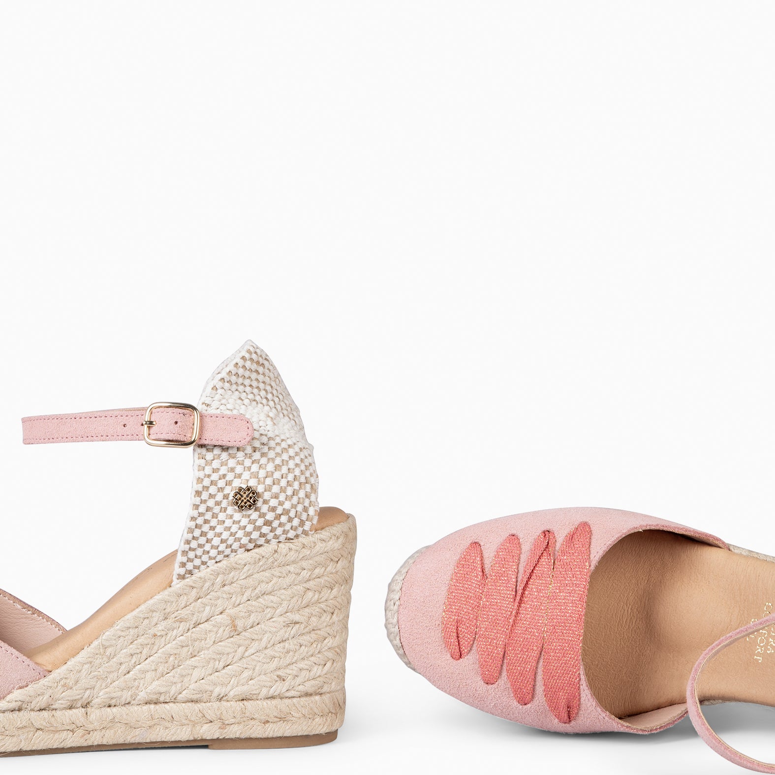 DELHI - MAKE-UP SUEDE ESPADRILLE