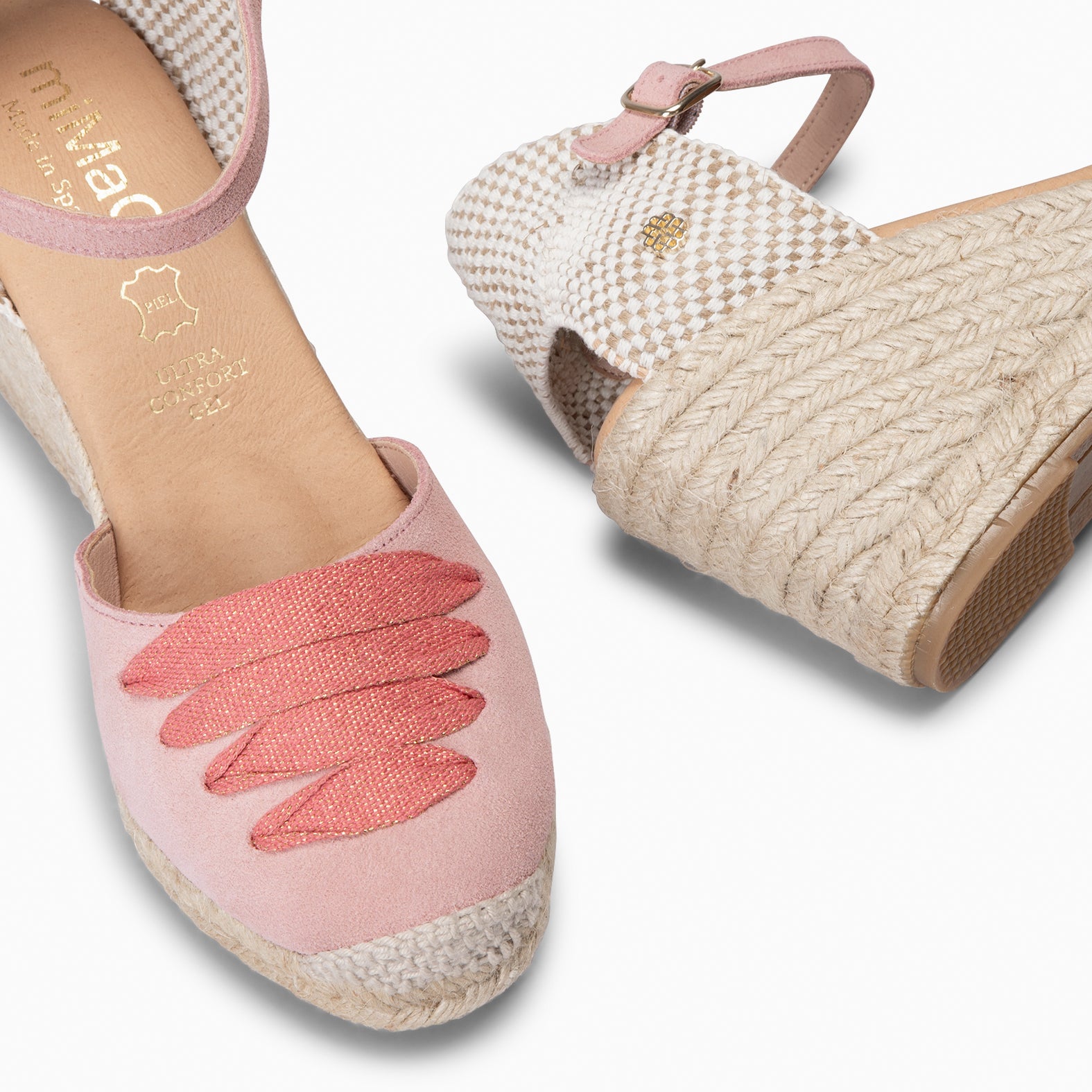 DELHI - MAKE-UP SUEDE ESPADRILLE