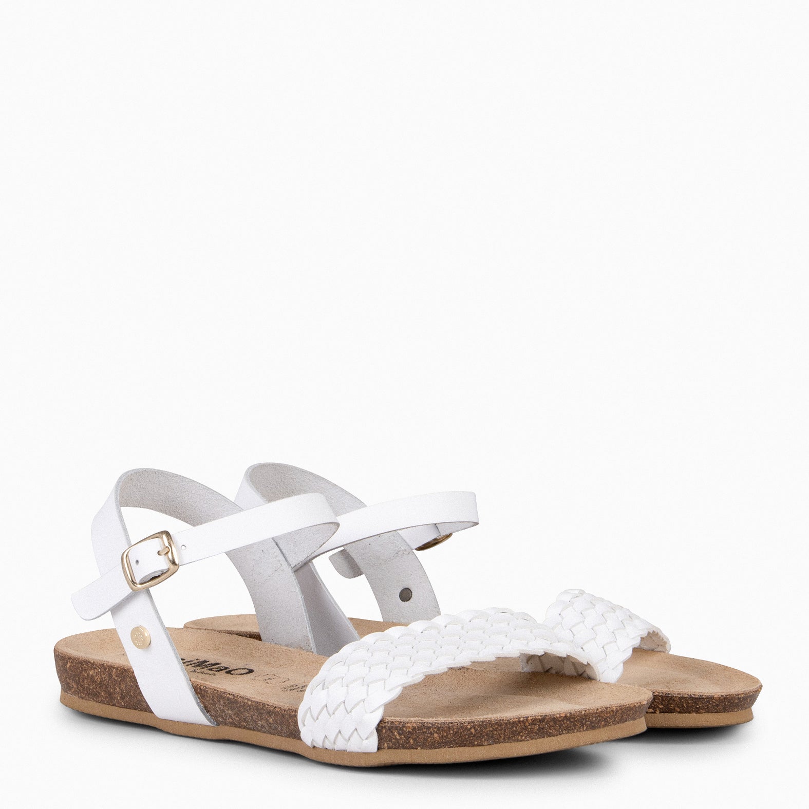 AIRE - FLAT BIO SANDALS WITH BRAIDED STRAPS