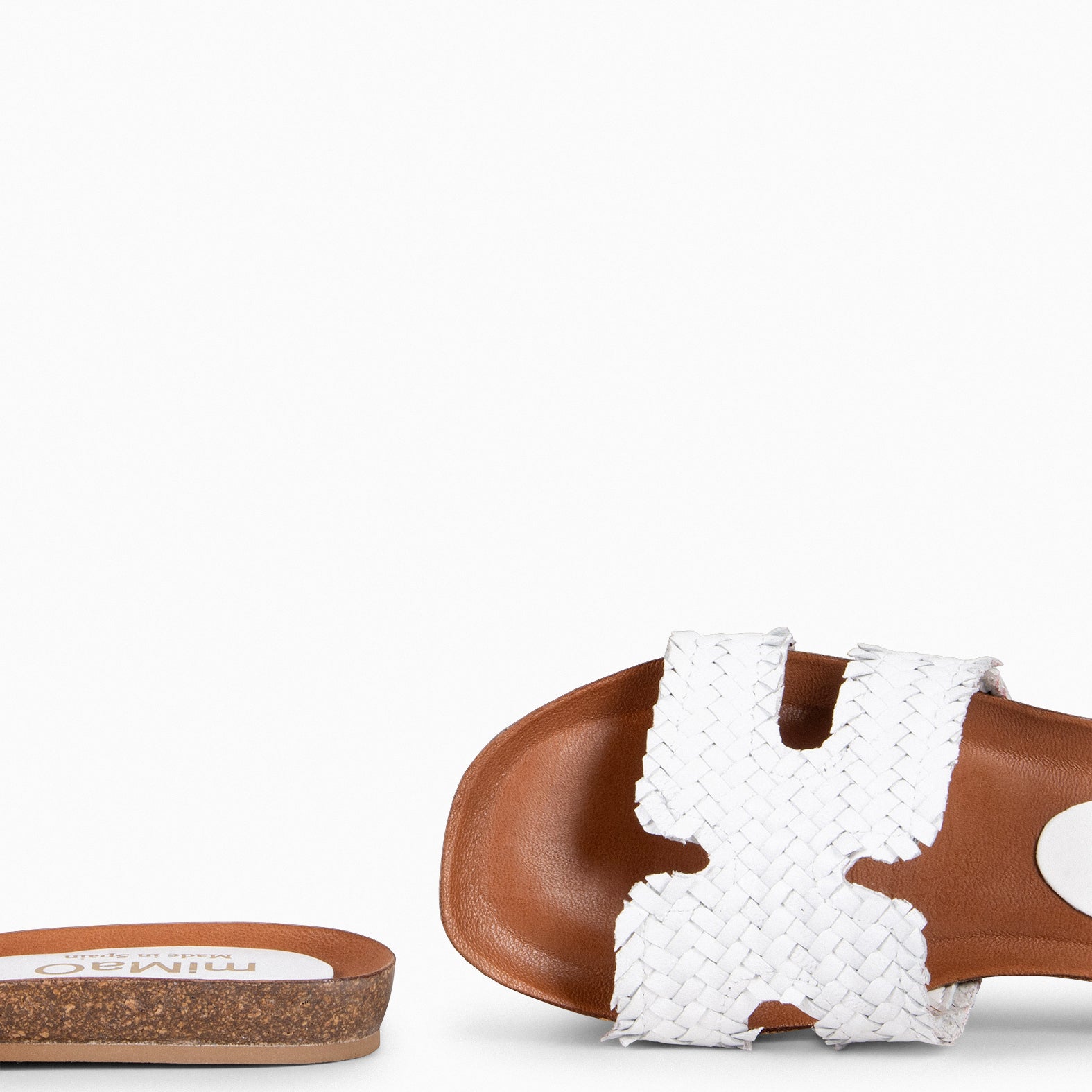 CELINDA - Palas BIO de mujer BLANCO