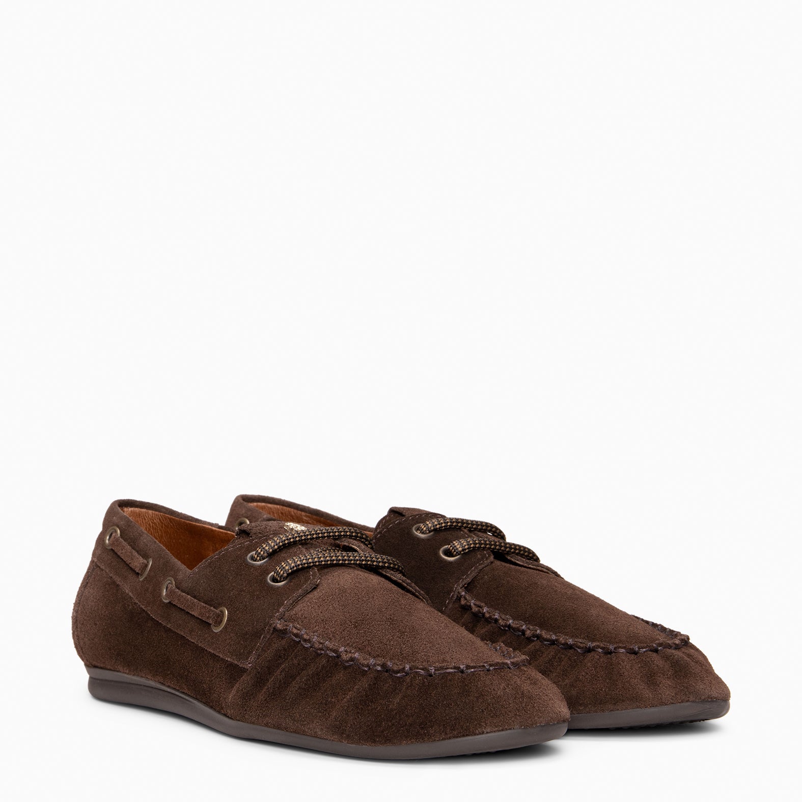 OSAKA - Mocasín con cordones MARRON