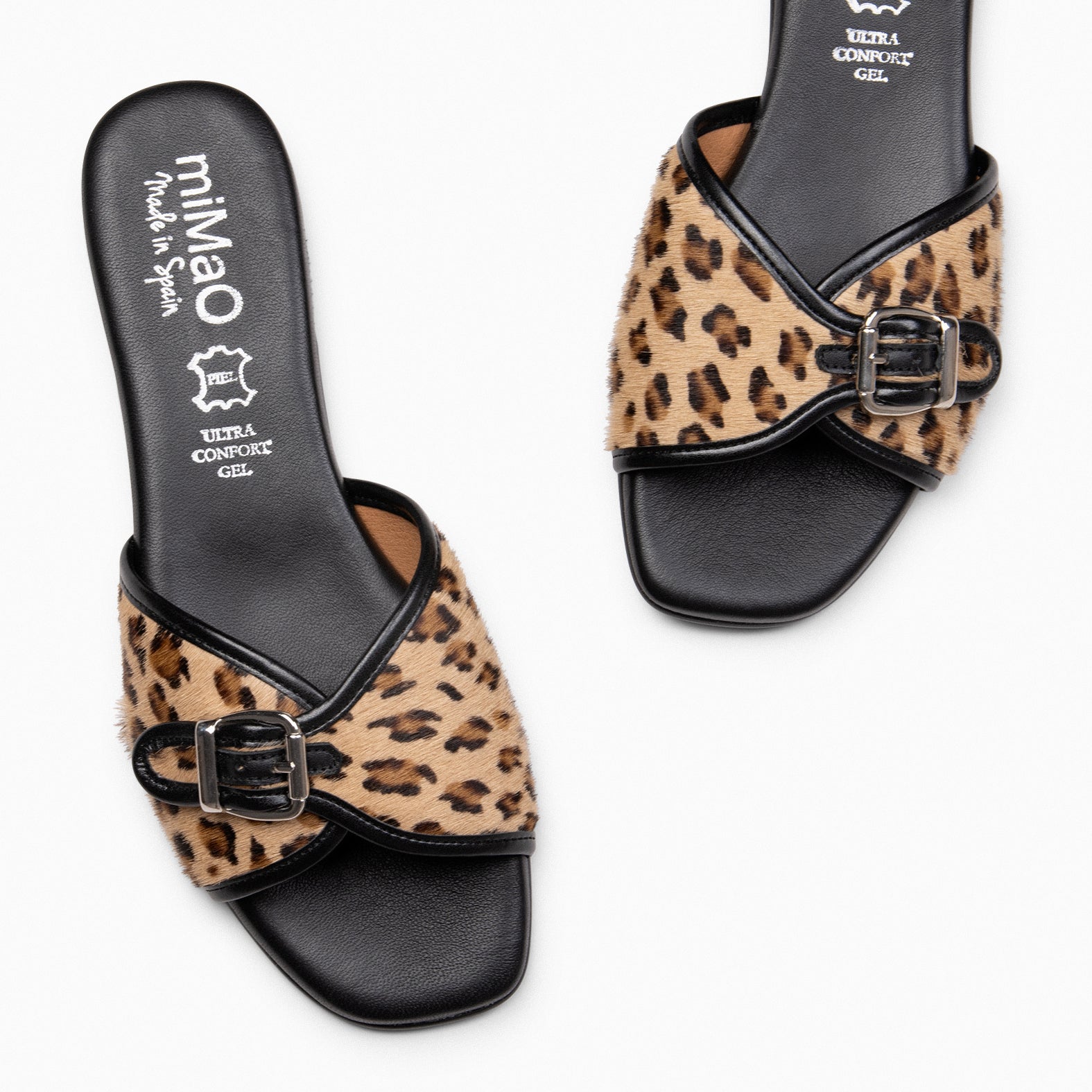 NAIROBI - SANDÁLIAS RASAS PARA MULHER LEOPARDO