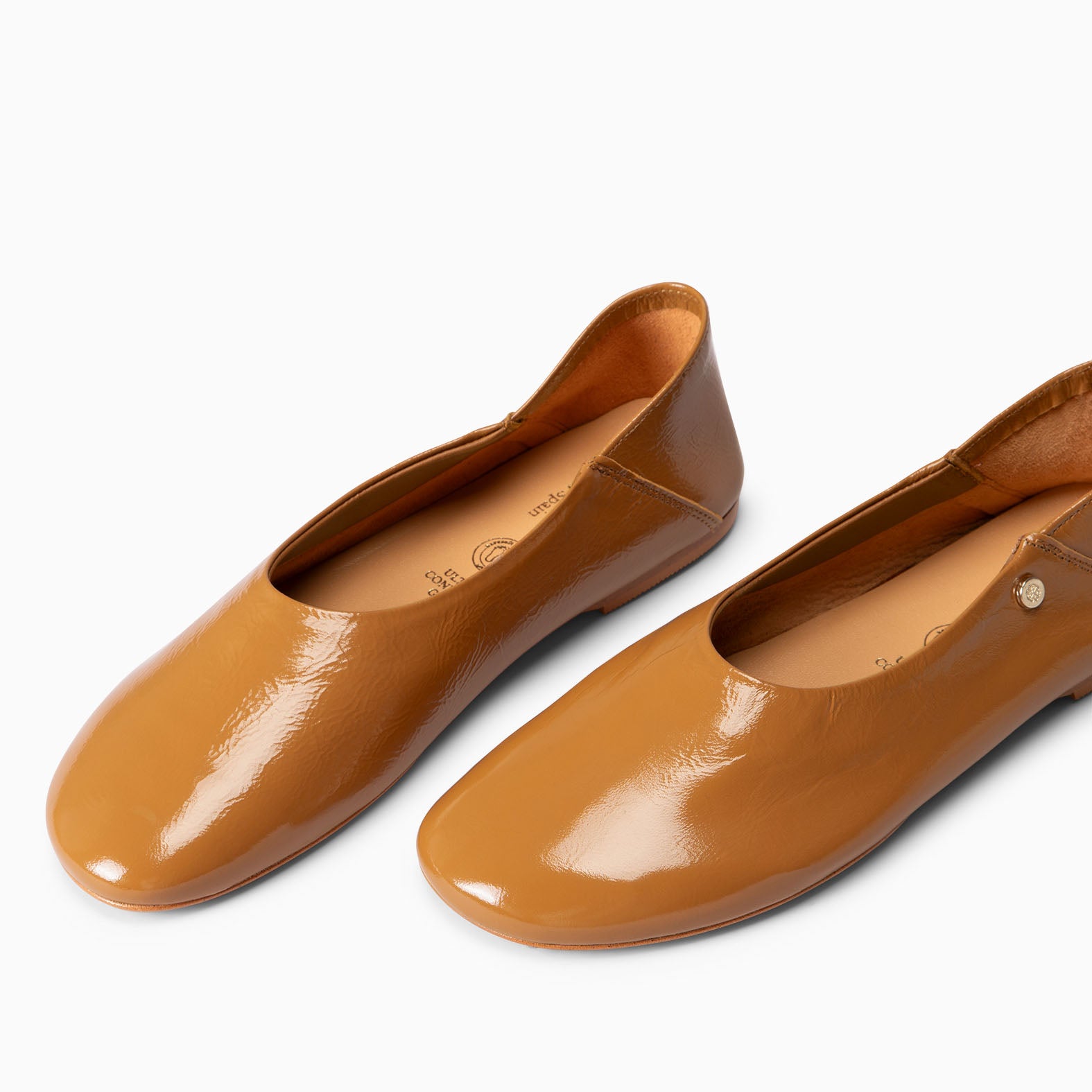 NANUK - BROWN FLAT BALLERINA BARESOFT