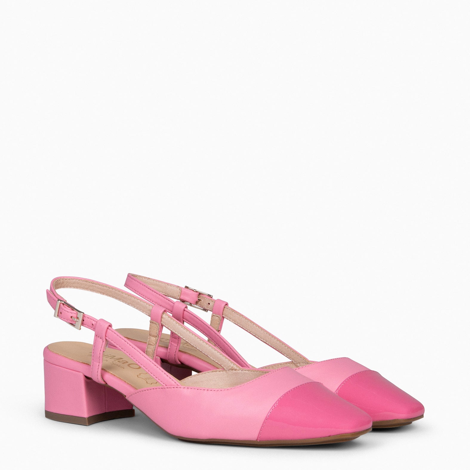 AUDREY - PINK SLING-BACK BALLERINA