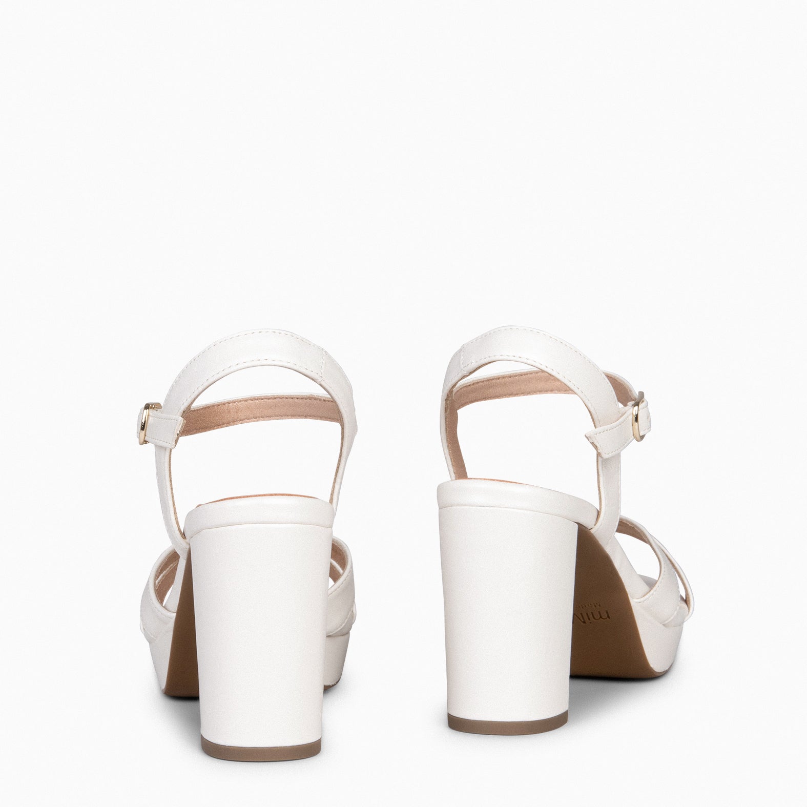 PARIS - Sandalias de fiesta con tacón alto y plataforma NACAR - miMaO ®