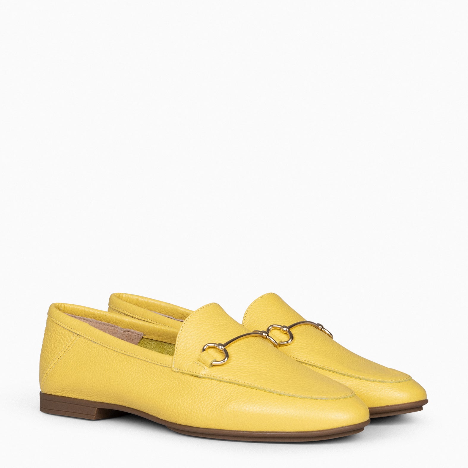 STYLE – YELLOW moccasins with horsebit