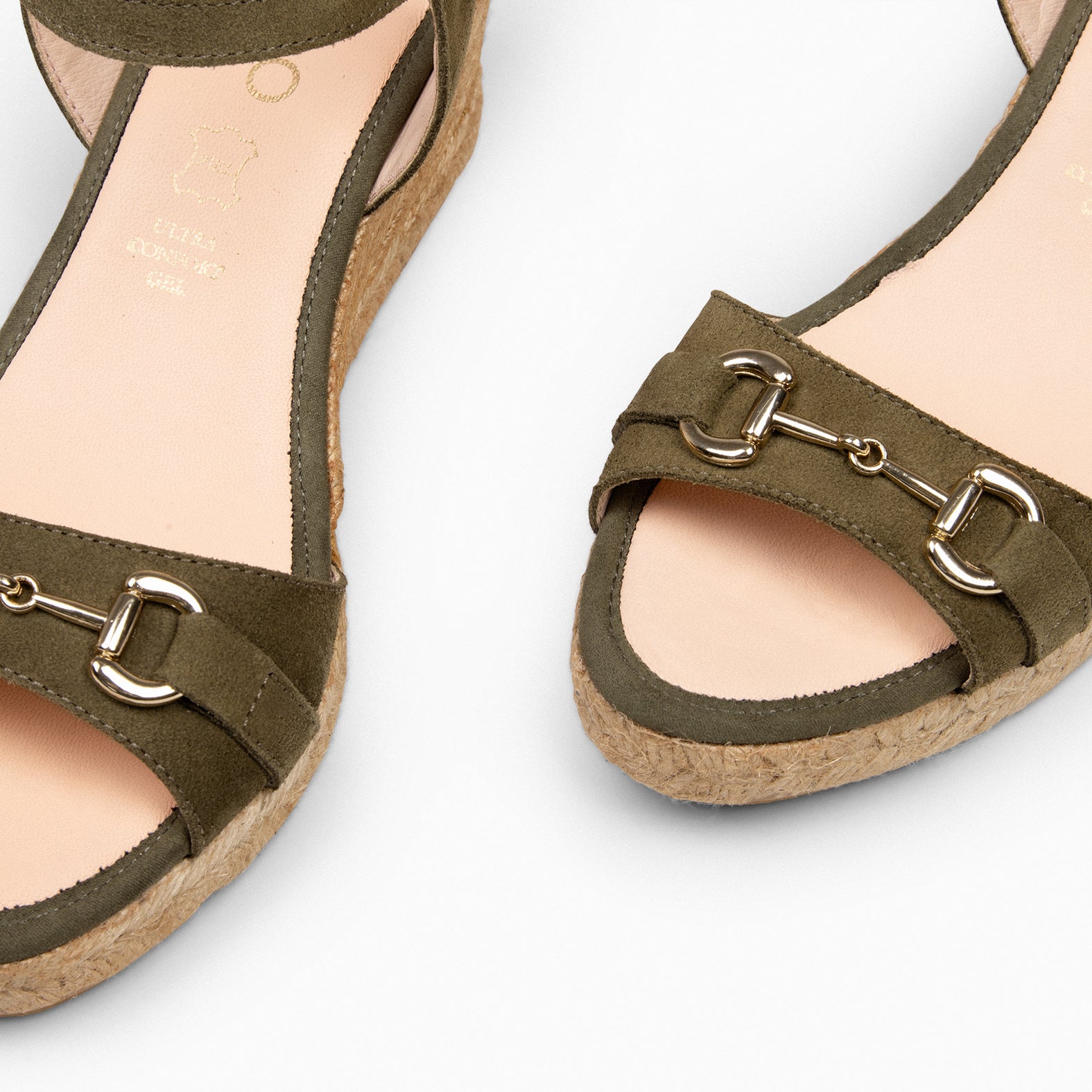 VERONA - KHAKI WOMEN WEDGE ESPADRILLE