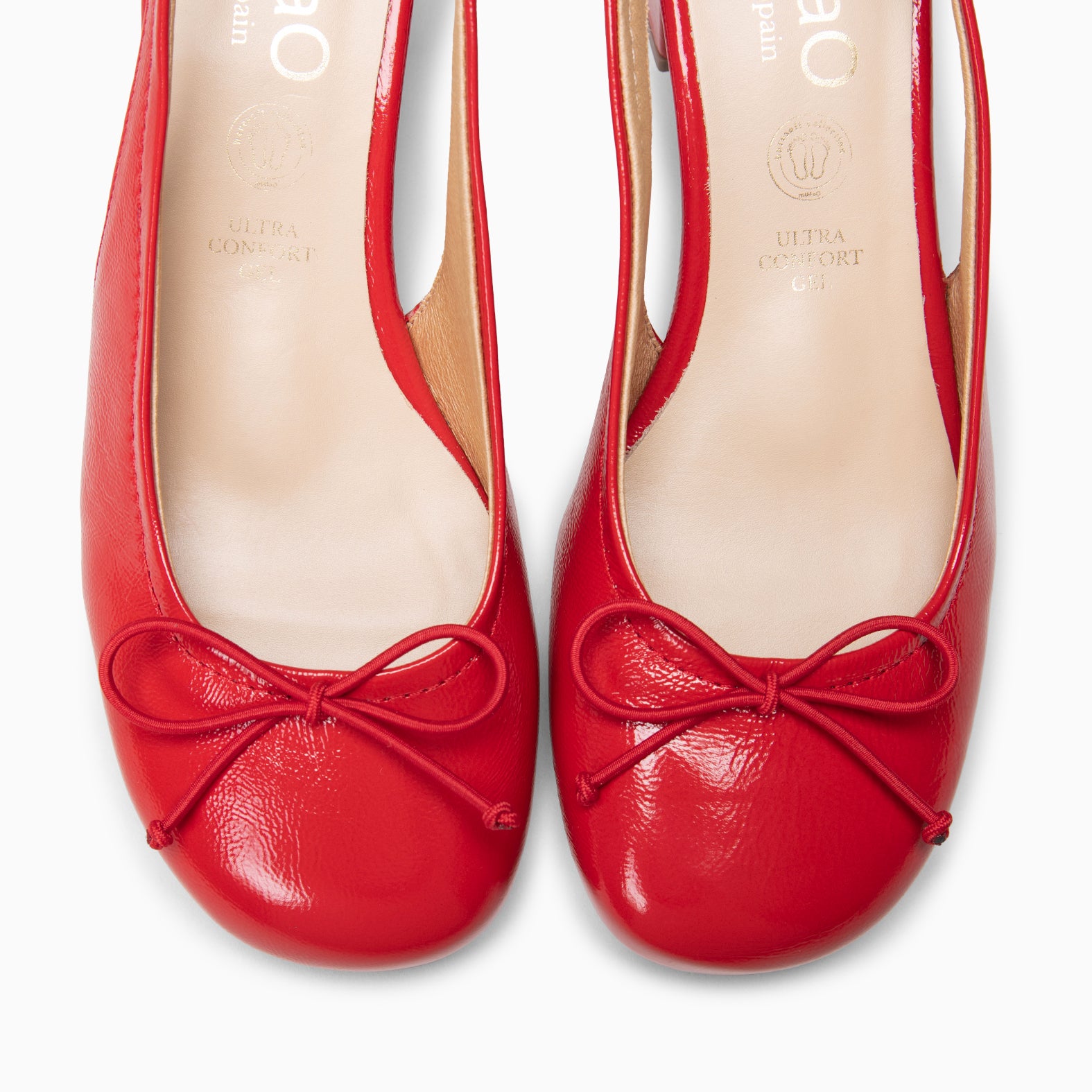 DOROTHY - RED Baresoft slingback heels