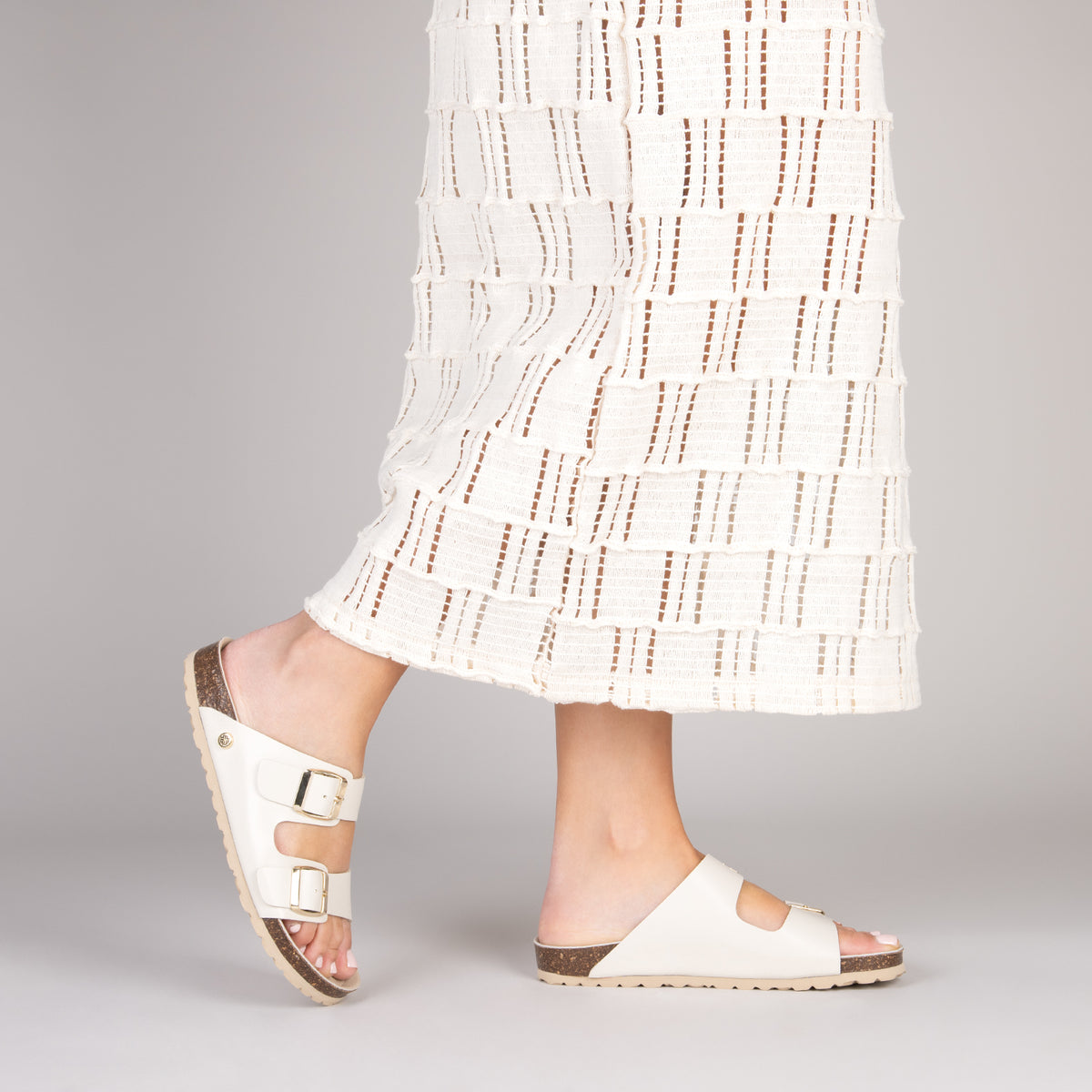 BALI – BEIGE NAPPA SUMMER SANDALS