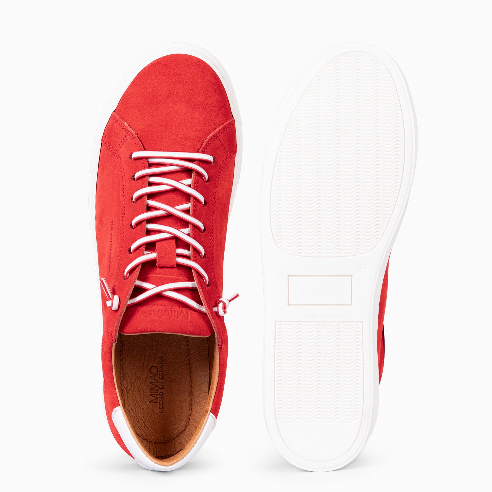 GAEL - RED MEN'S CASUAL SHOES