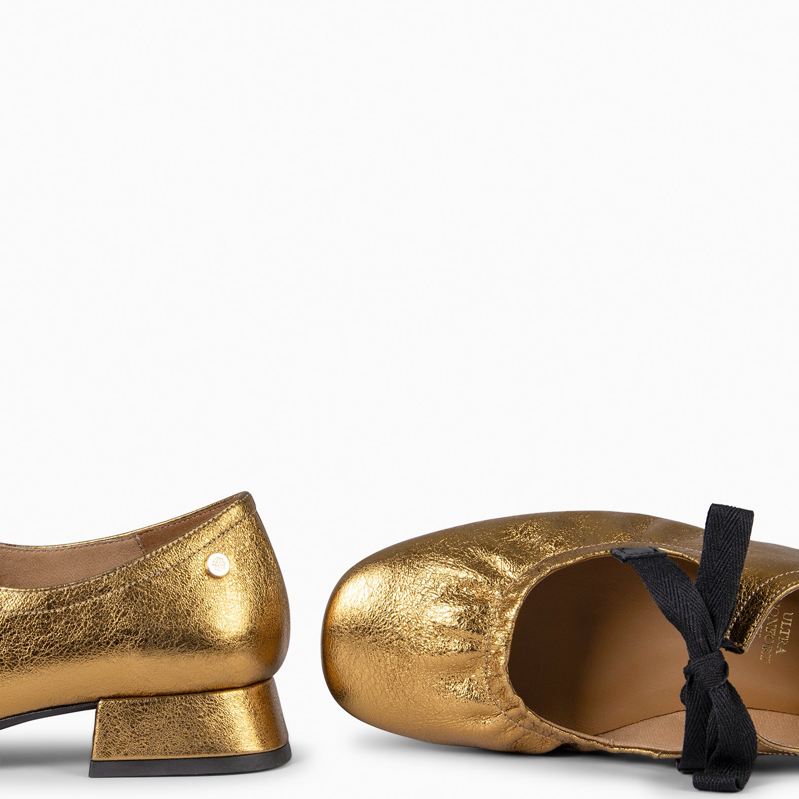 CORA – Merceditas con lazo BRONCE