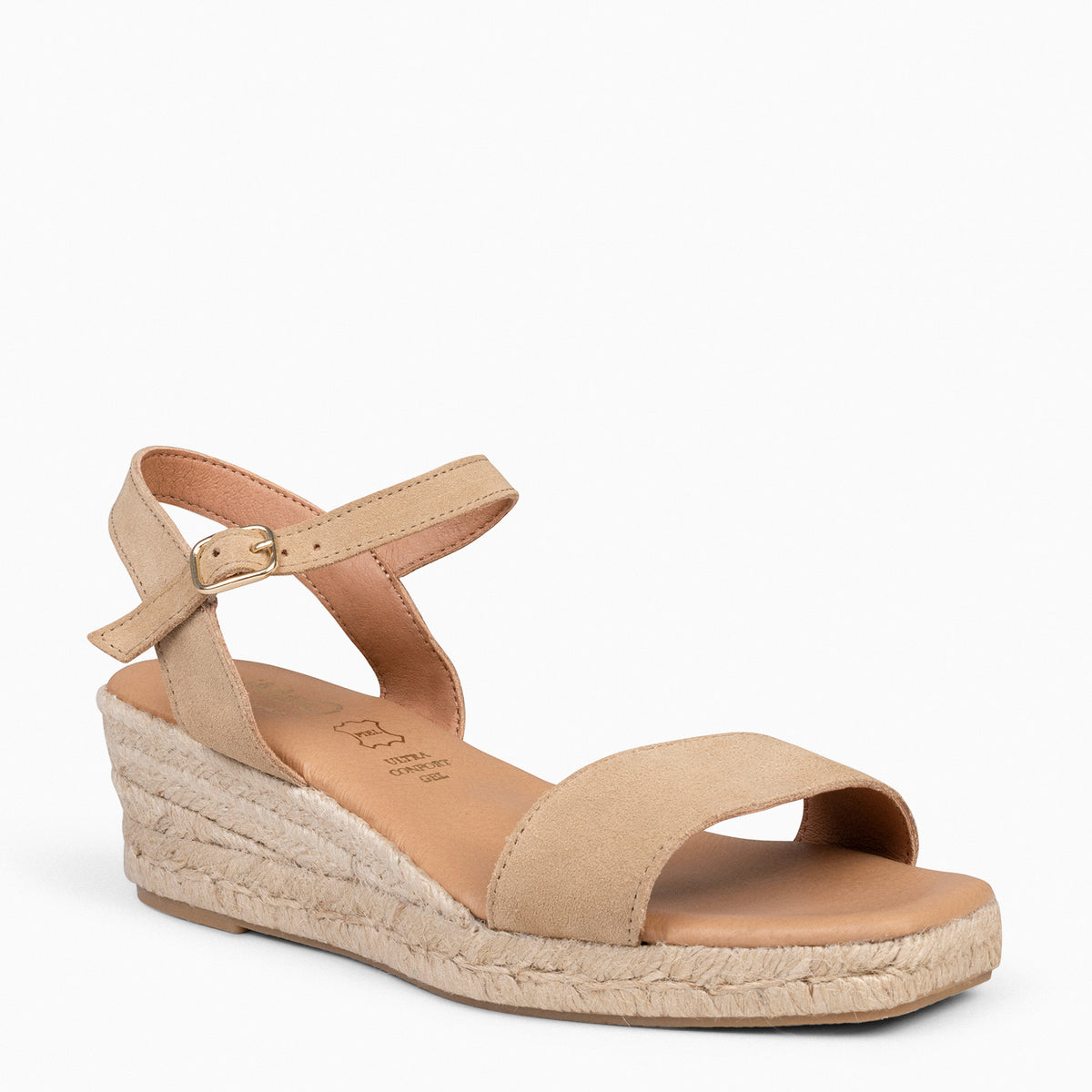 JEREZ - Sandalias de Esparto ARENA