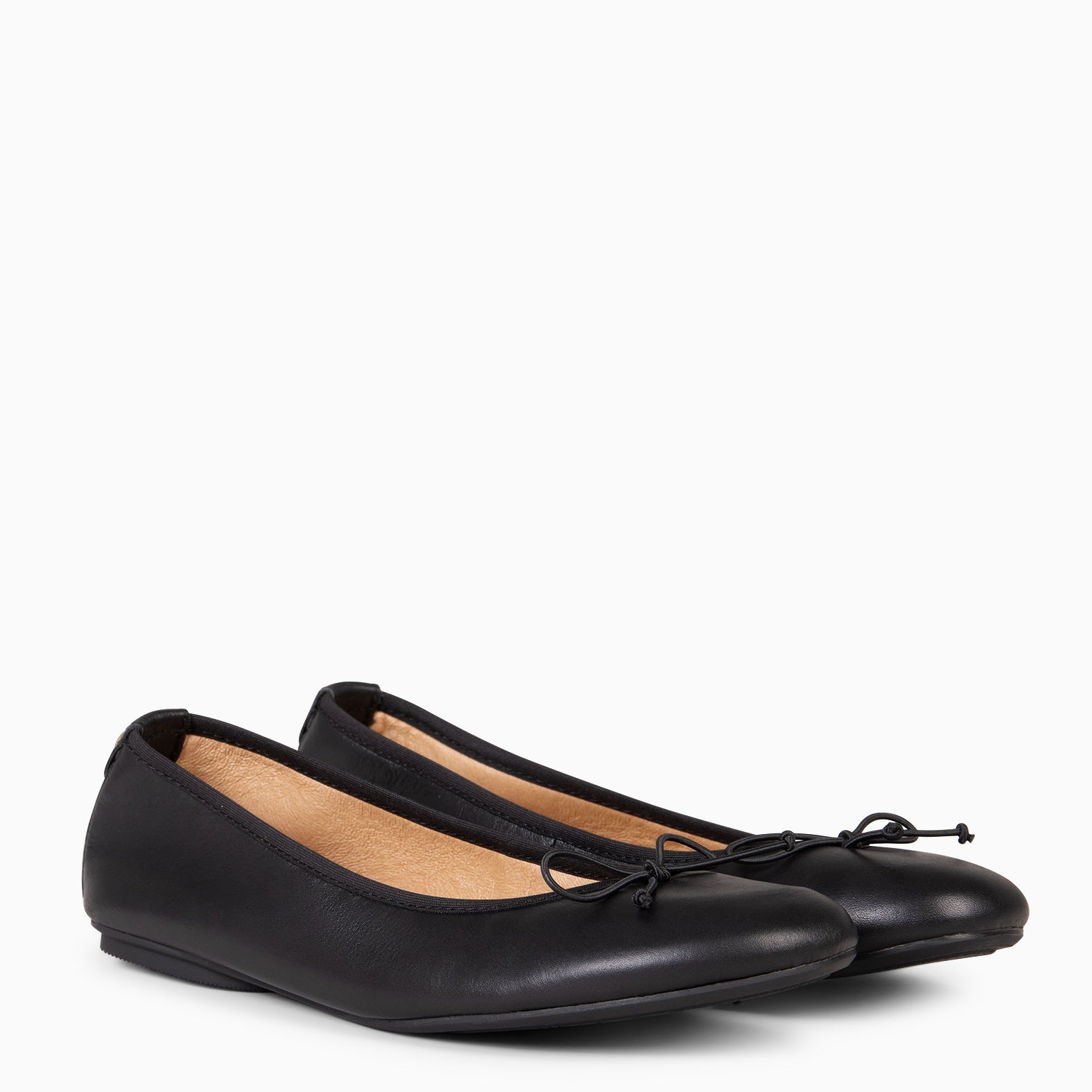 CAMPANILLA - Ballerines Baresoft à nœud NOIR